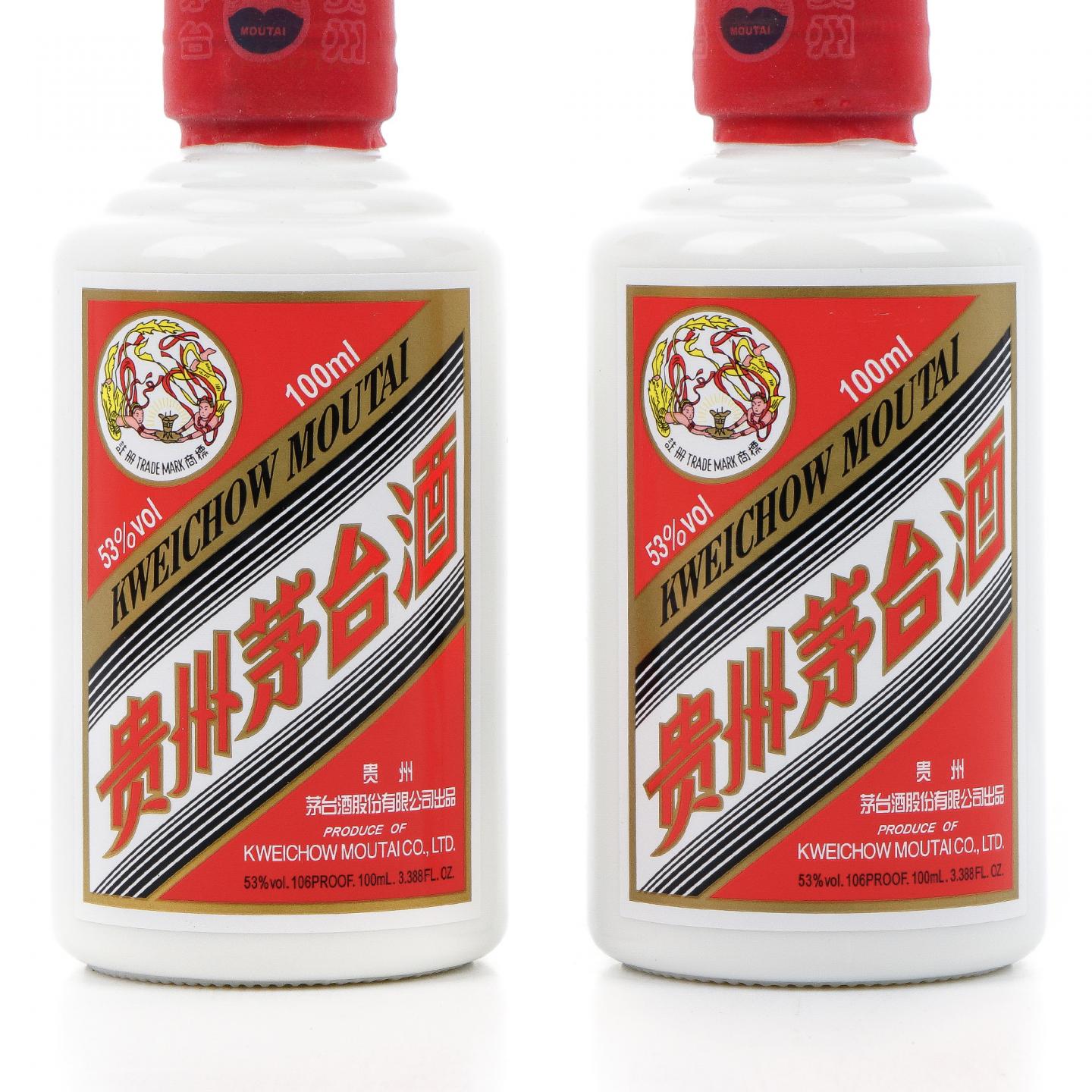 茅台·2022年 惠群贵礼 苗族刺绣套装 100ml*2