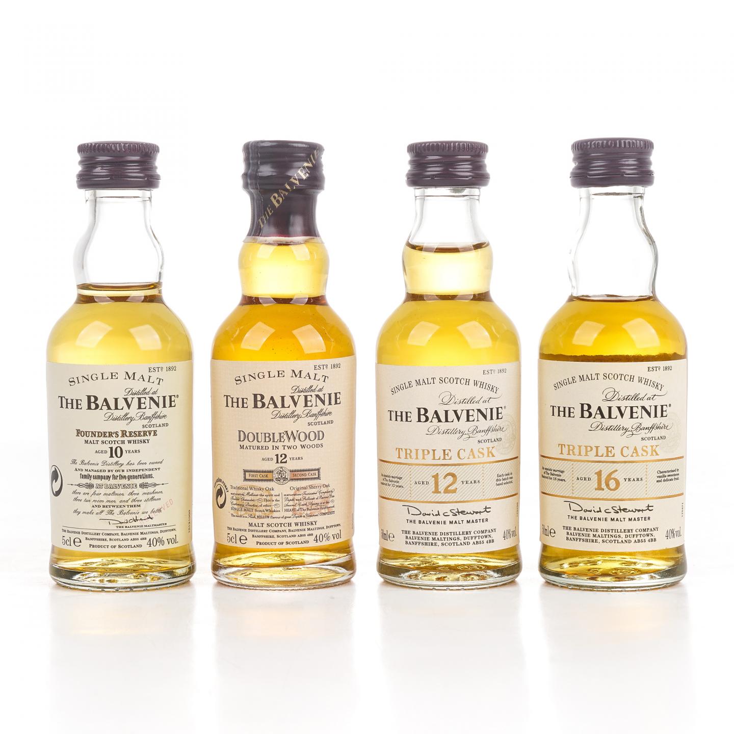 【酒版】百富 10/12/16年 50ml*4
