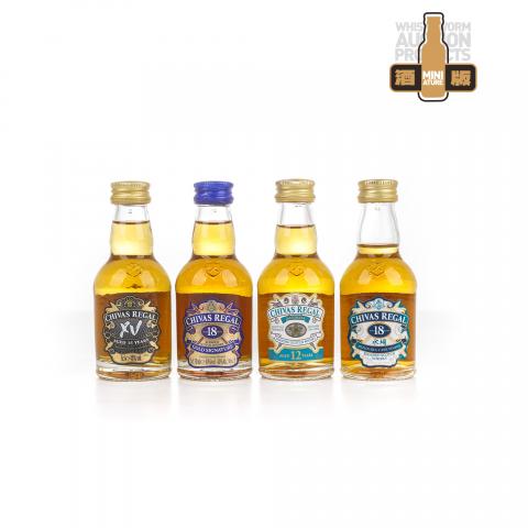 【酒版】芝华士 12/15/18年 50ml*4