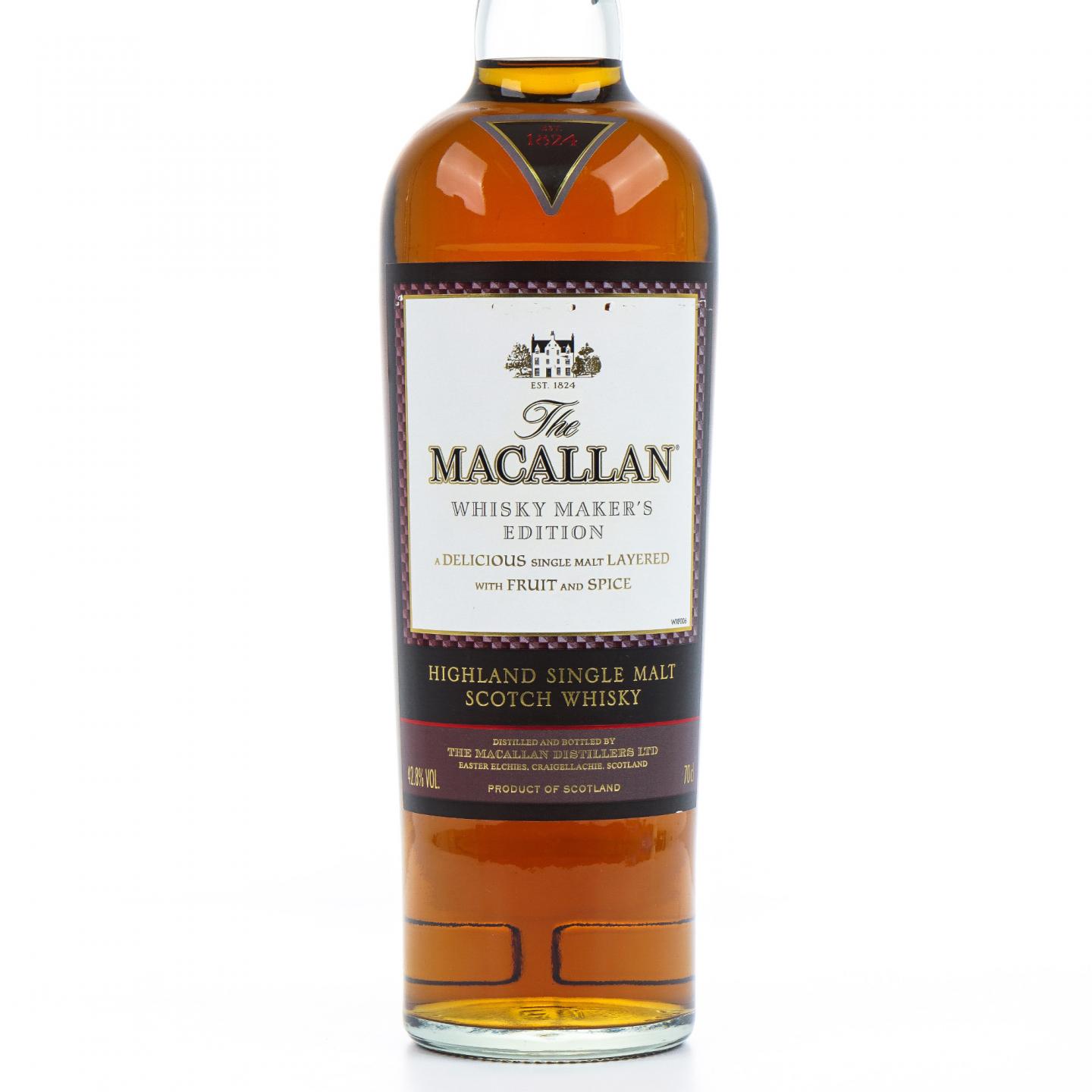 麦卡伦 1824系列 Whisky Maker's Edition 方盒