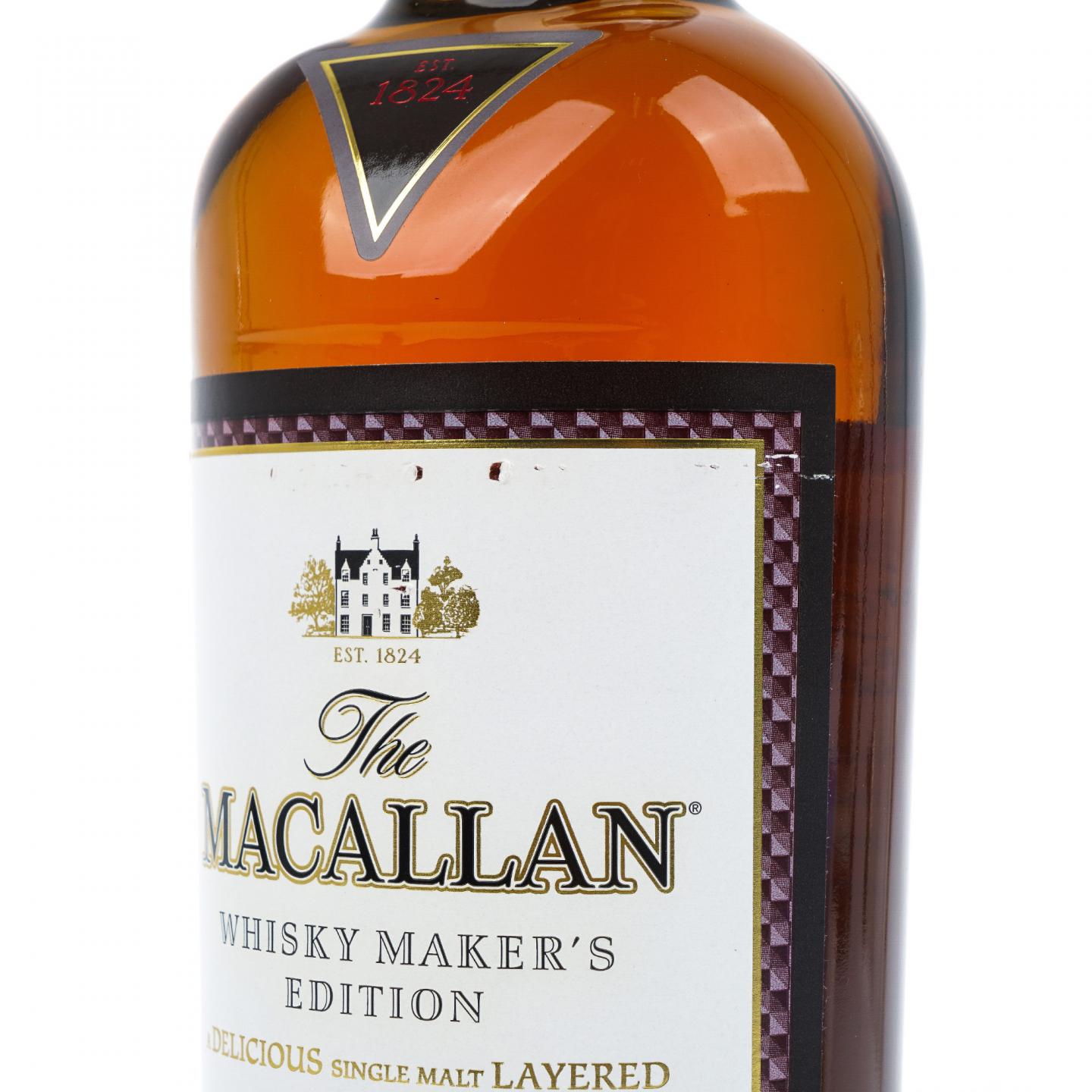 麦卡伦 1824系列 Whisky Maker's Edition 方盒