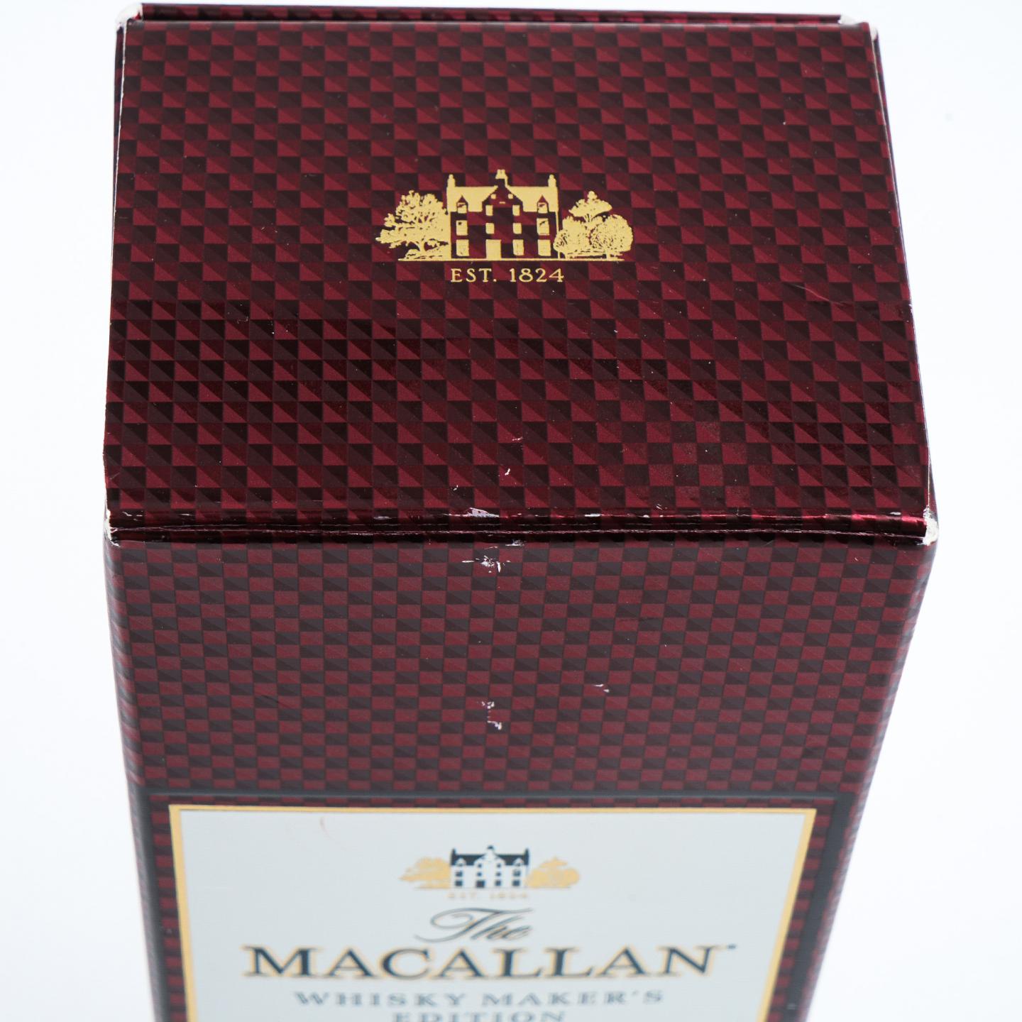 麦卡伦 1824系列 Whisky Maker's Edition 方盒