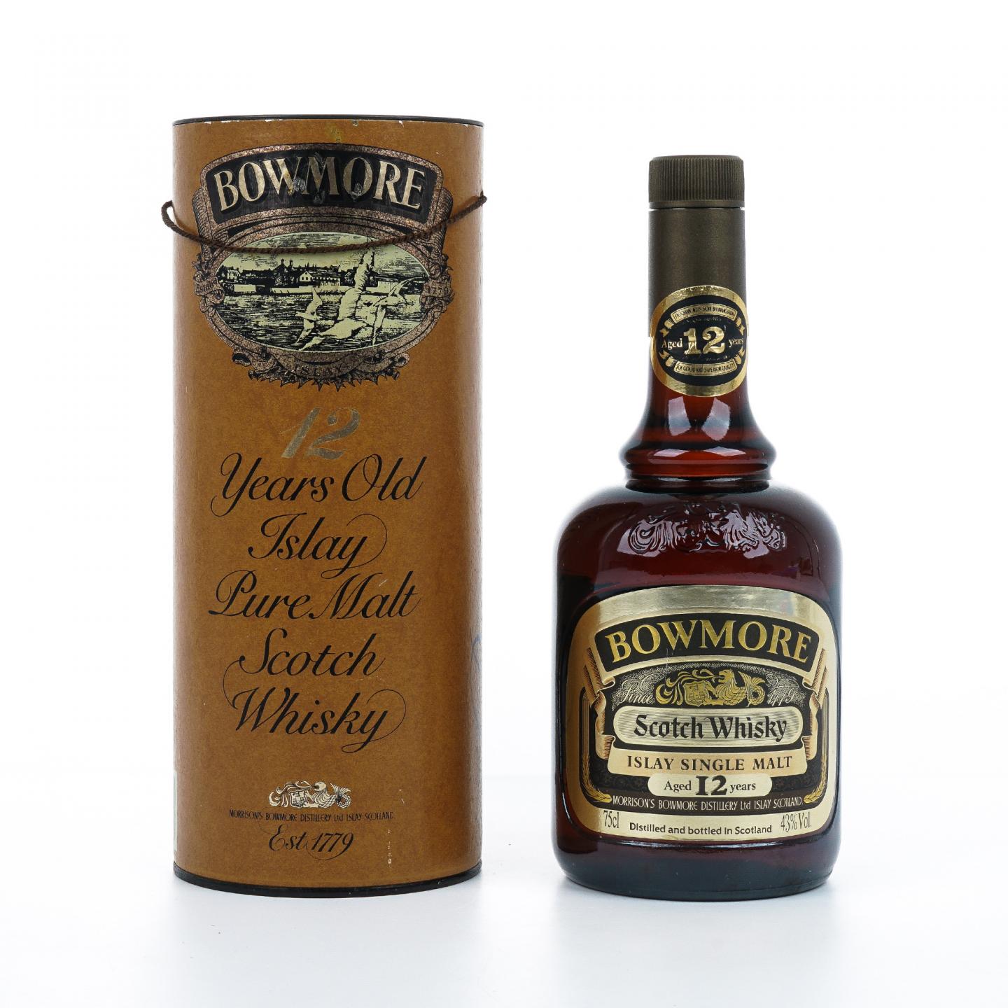波摩 12年 1980s 旧版 Morrison’s Bowmore 750ml