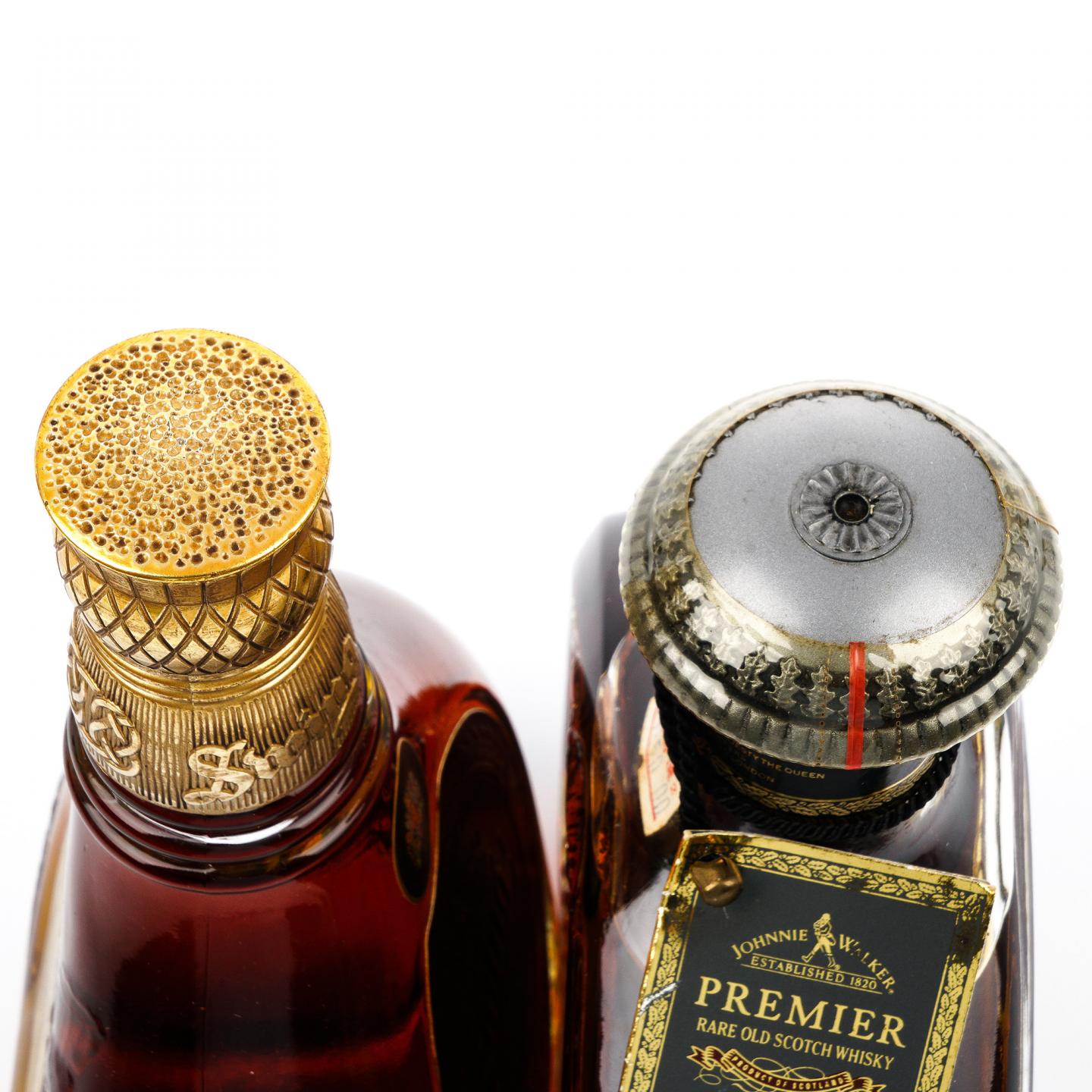 尊尼获加 Swing尊荣 + Premier珍藏老威士忌套装 750ml*2