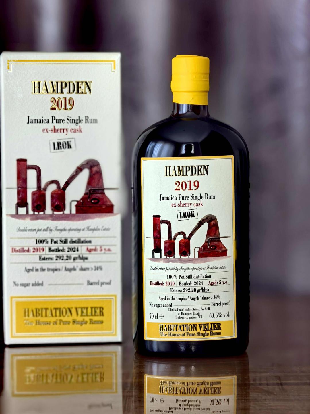 Hampden LROK5年2019-2024朗姆酒 Habitation Velier 到付