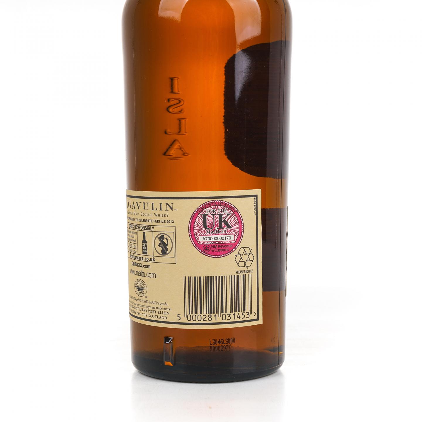 乐加维林 1995-2013 Feis Ile 2013 雪莉桶