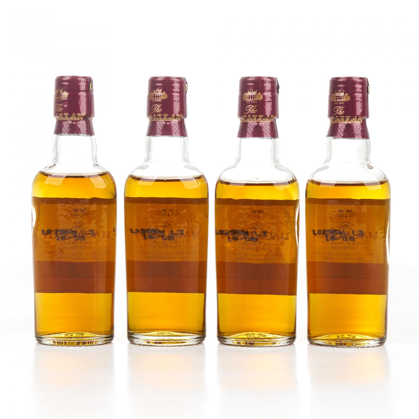 【酒版】麦卡伦 1824系列 Whisky Maker's Edition 12瓶组*50ML