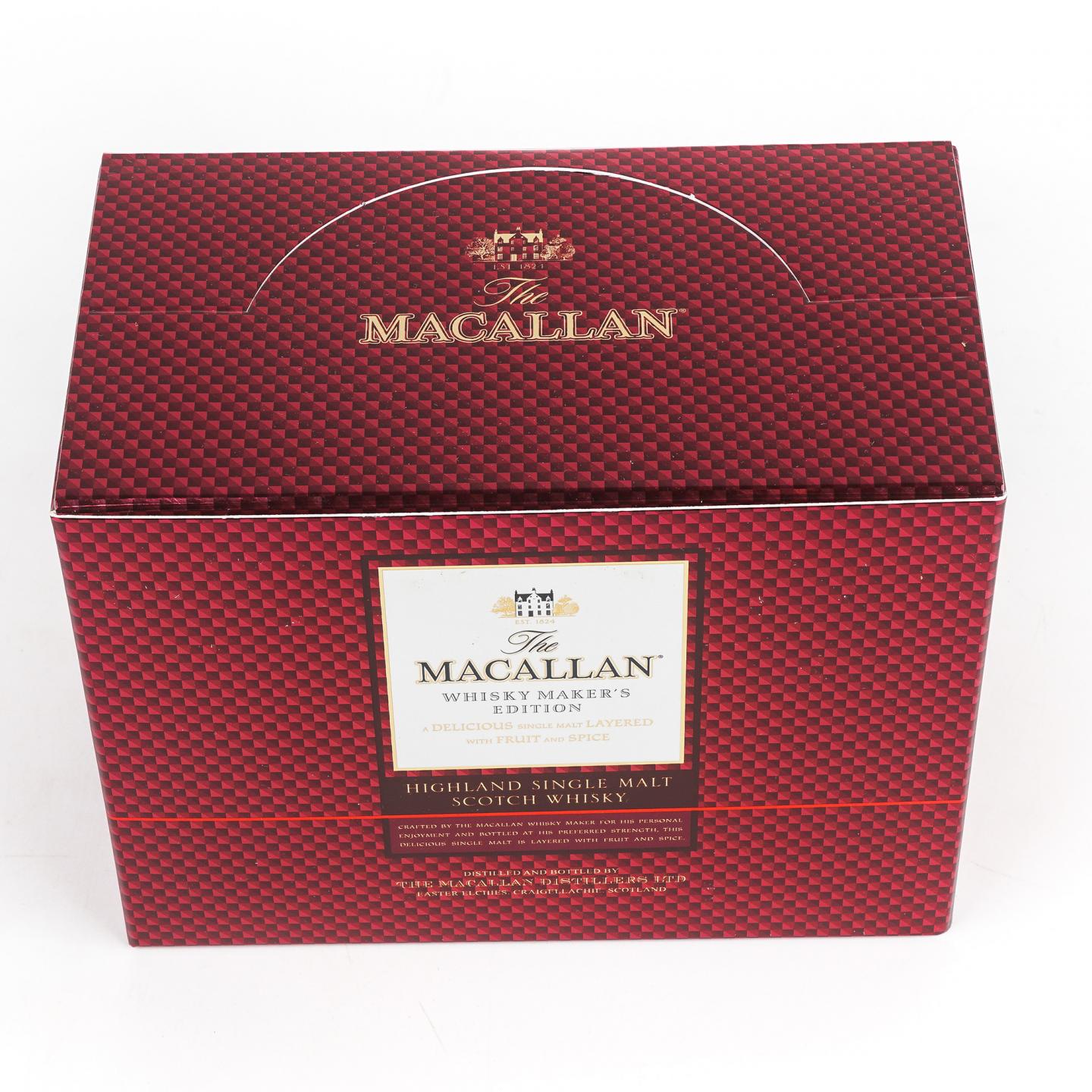 【酒版】麦卡伦 1824系列 Whisky Maker's Edition 12瓶组*50ML