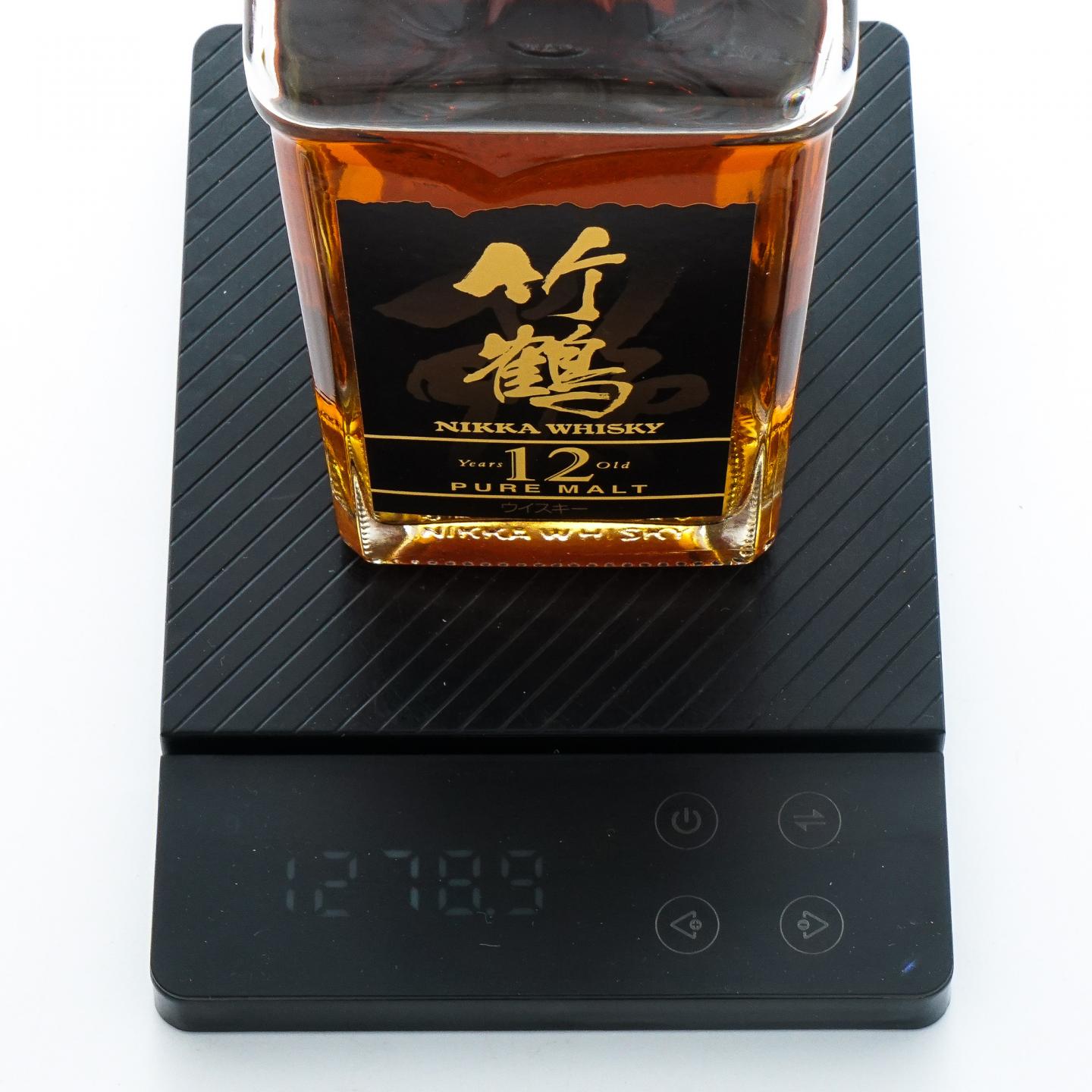 竹鹤12年Pure Malt 角瓶660ML_大拍-酒虫网