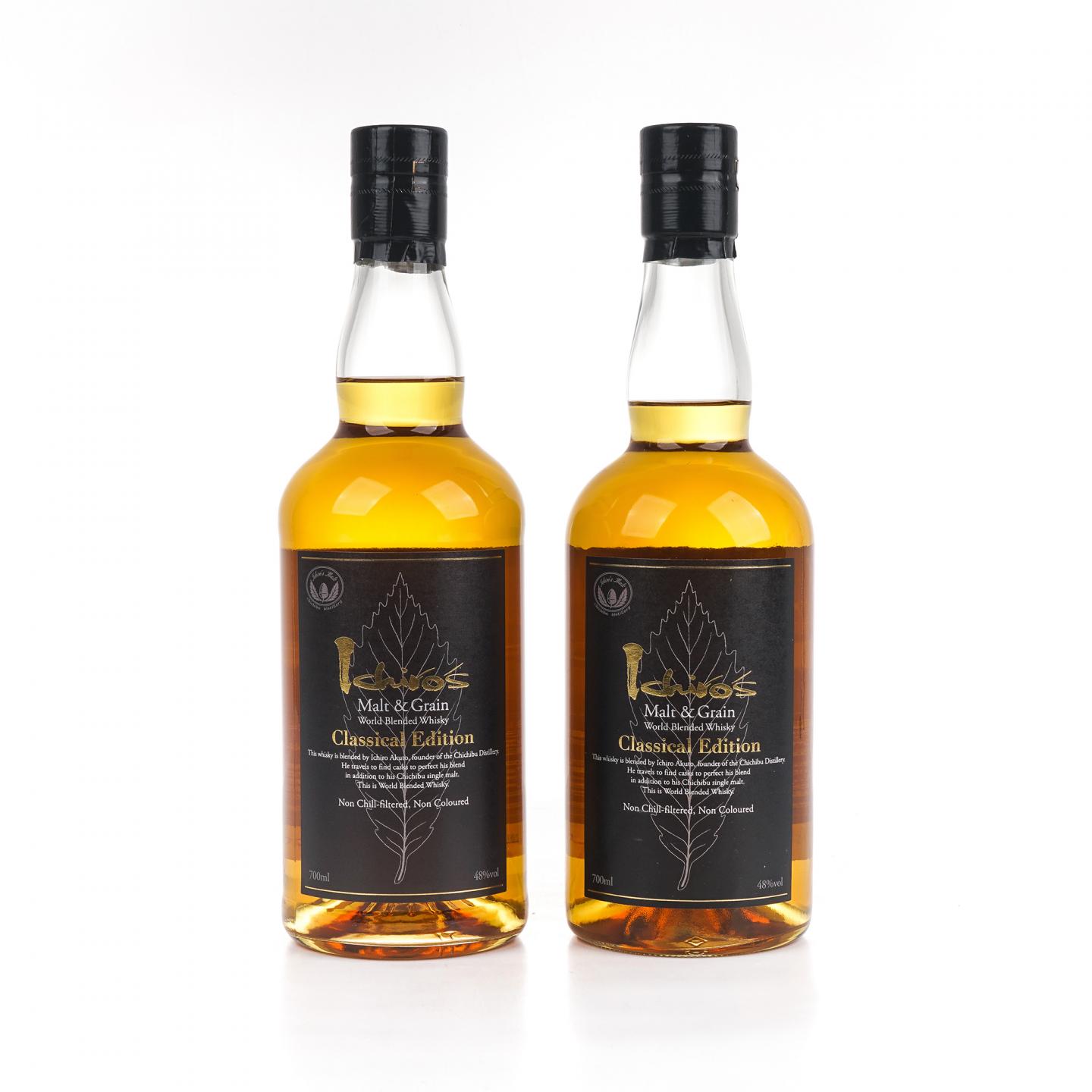 秩父 黑叶 Ichiro’s Malt & Grain Classical Edition 2支组