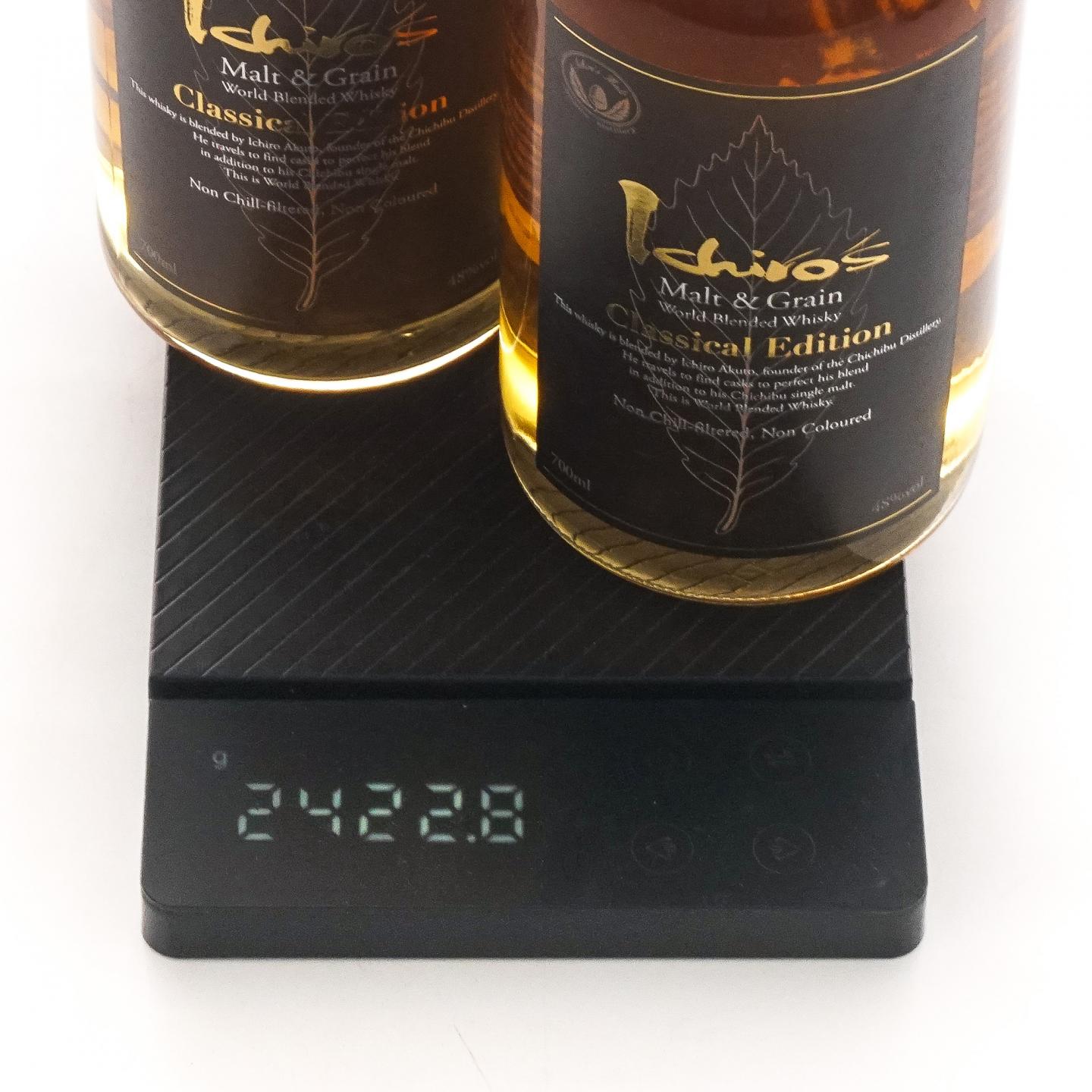 秩父 黑叶 Ichiro’s Malt & Grain Classical Edition 2支组