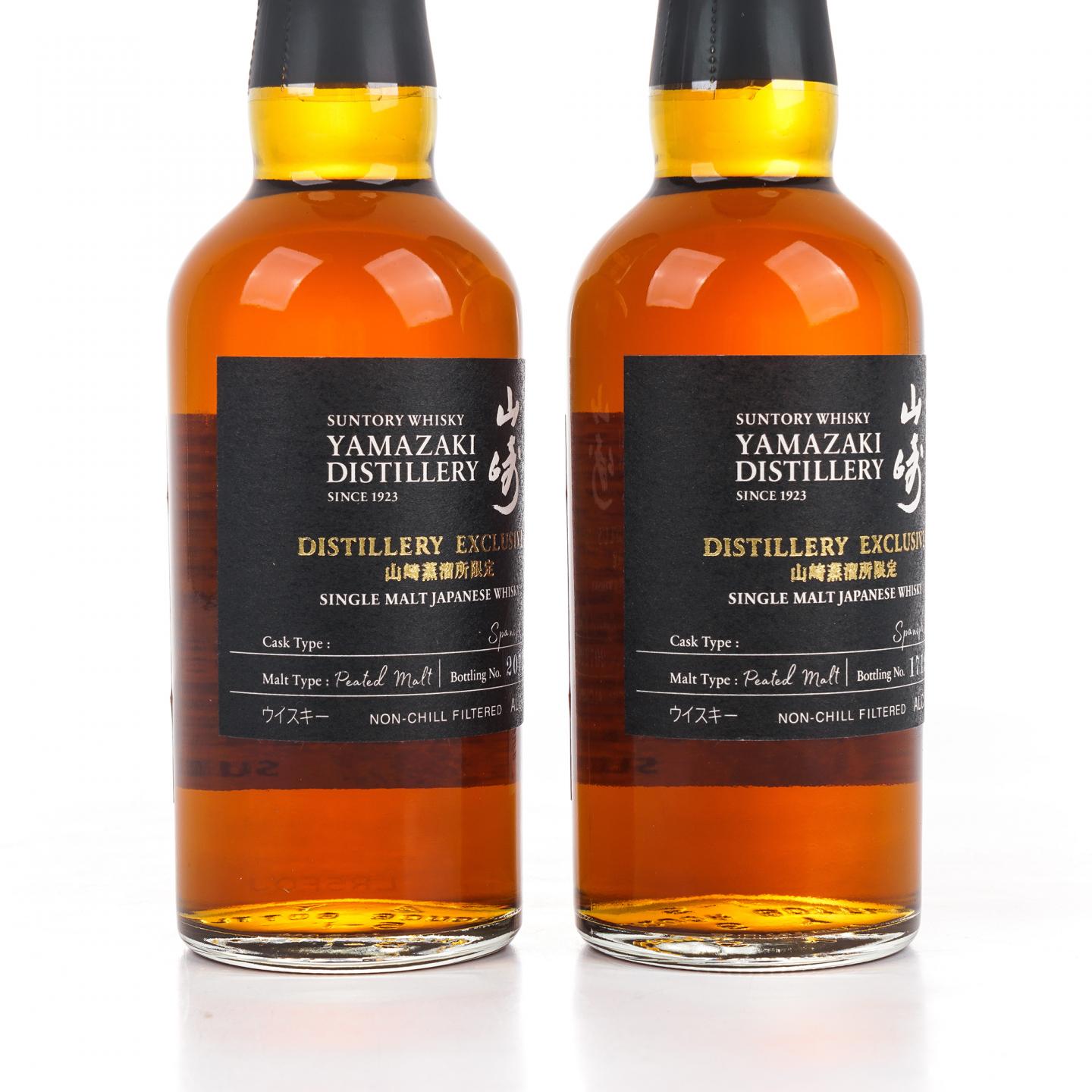 【中样】山崎蒸馏所限定 Peated Malt 2支组*180ml