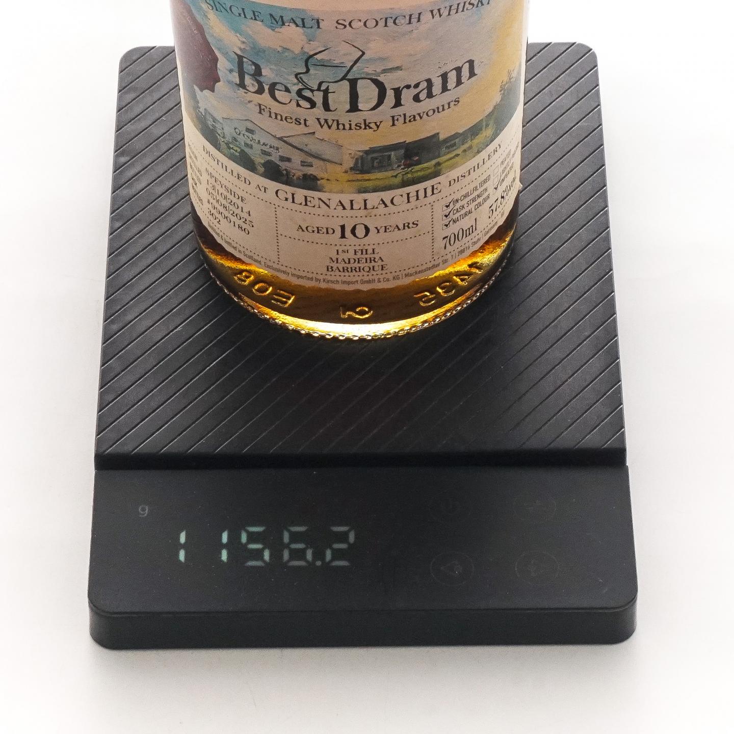 格兰纳里奇 10年 2014-2025 马德拉桶#9900180 Best Dram 桶强