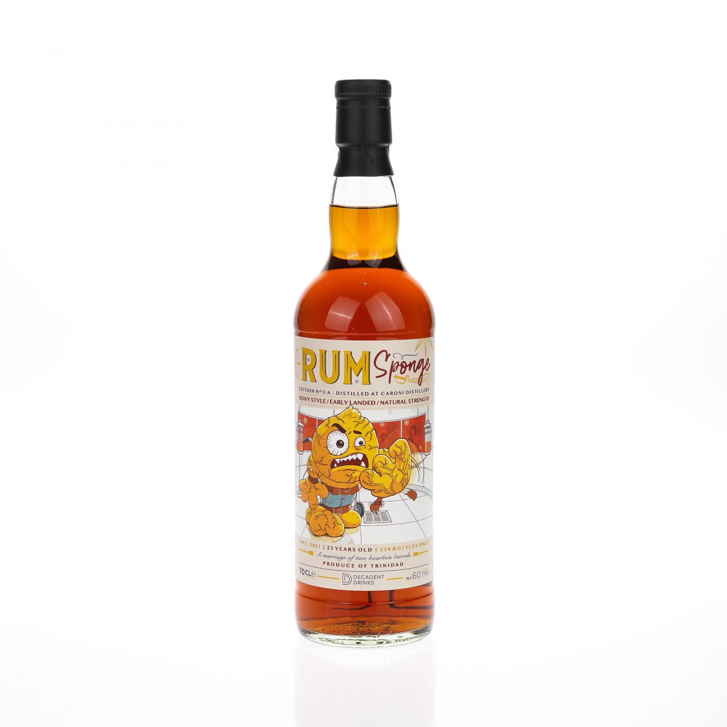 【朗姆酒】卡罗尼 23年 1997 3A Rum Sponge