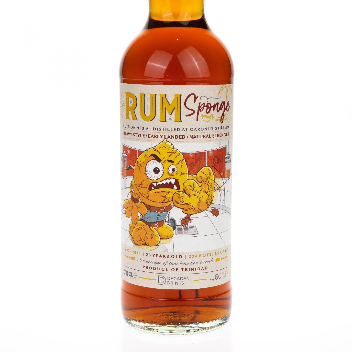 【朗姆酒】卡罗尼 23年 1997 3A Rum Sponge