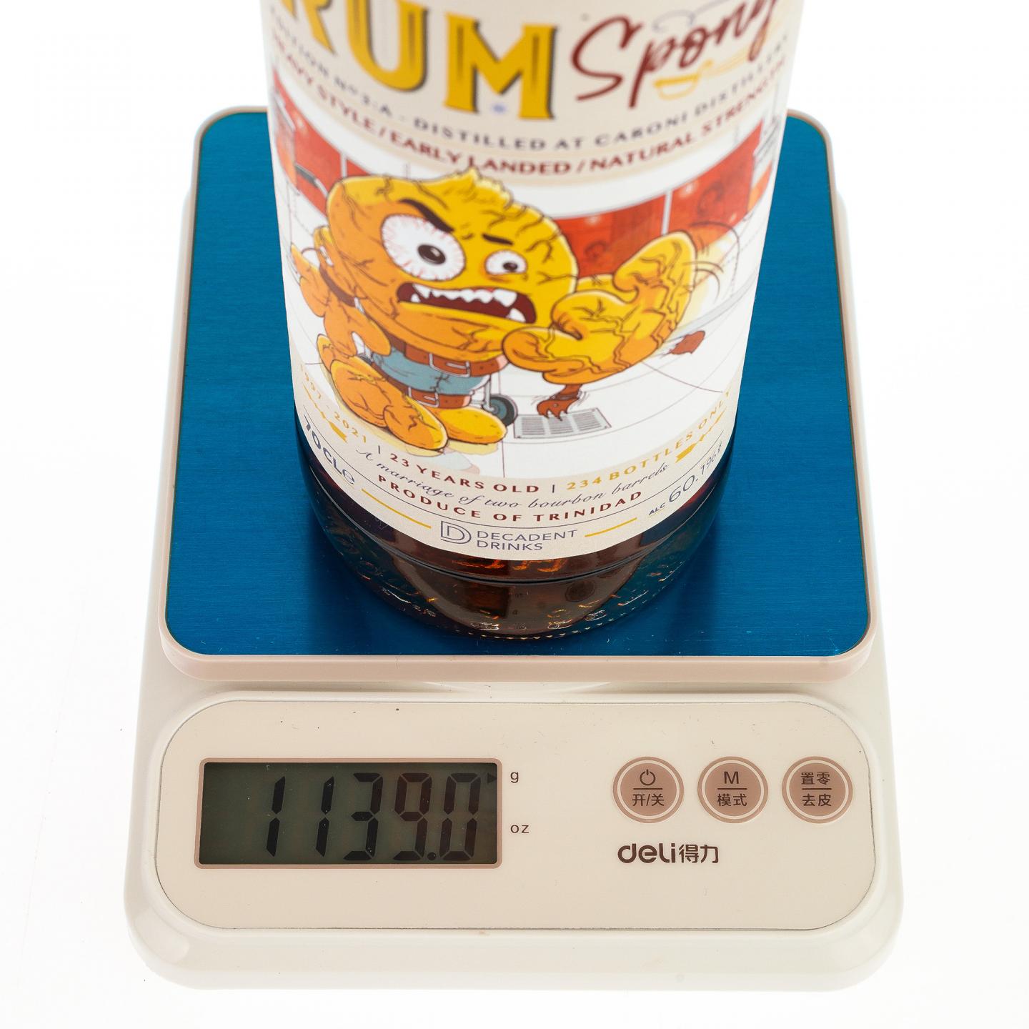 【朗姆酒】卡罗尼 23年 1997 3A Rum Sponge
