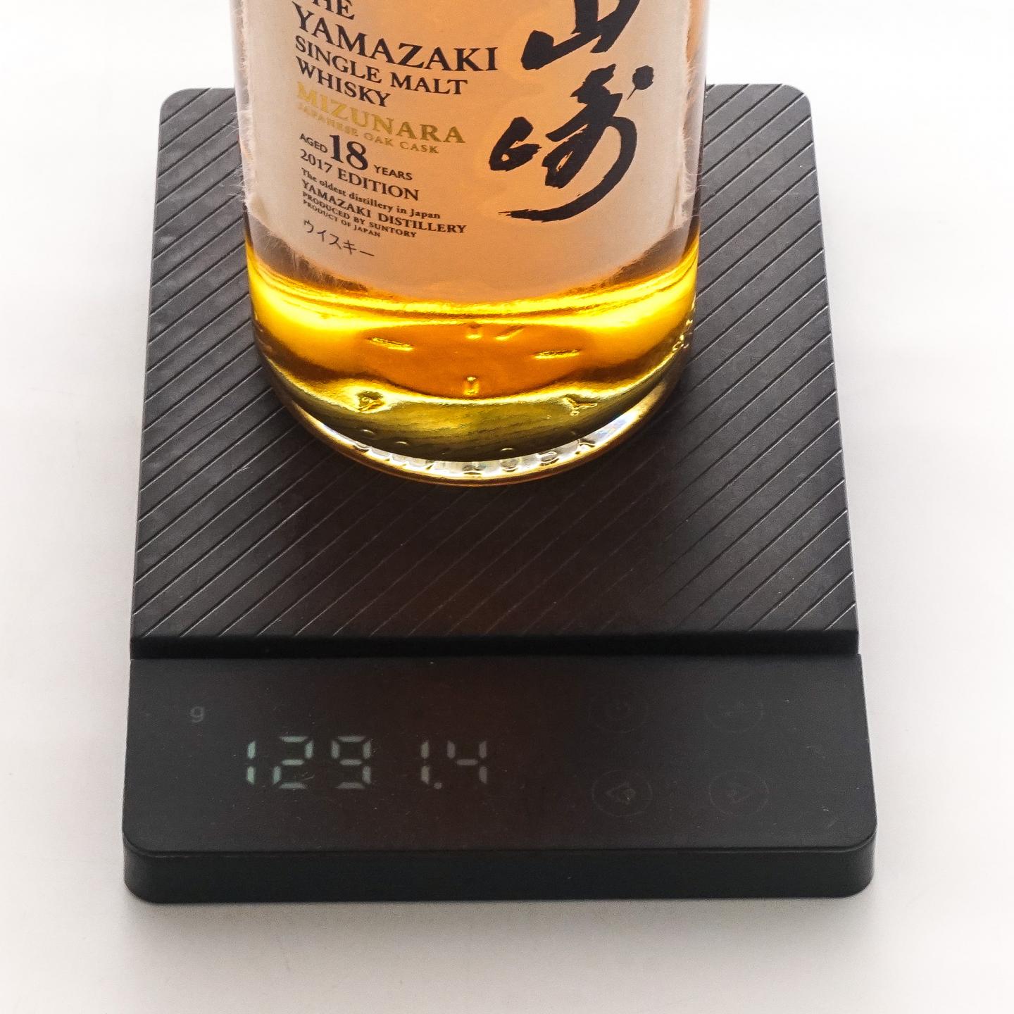 山崎 18年 水楢桶 2017 Edition 木礼盒