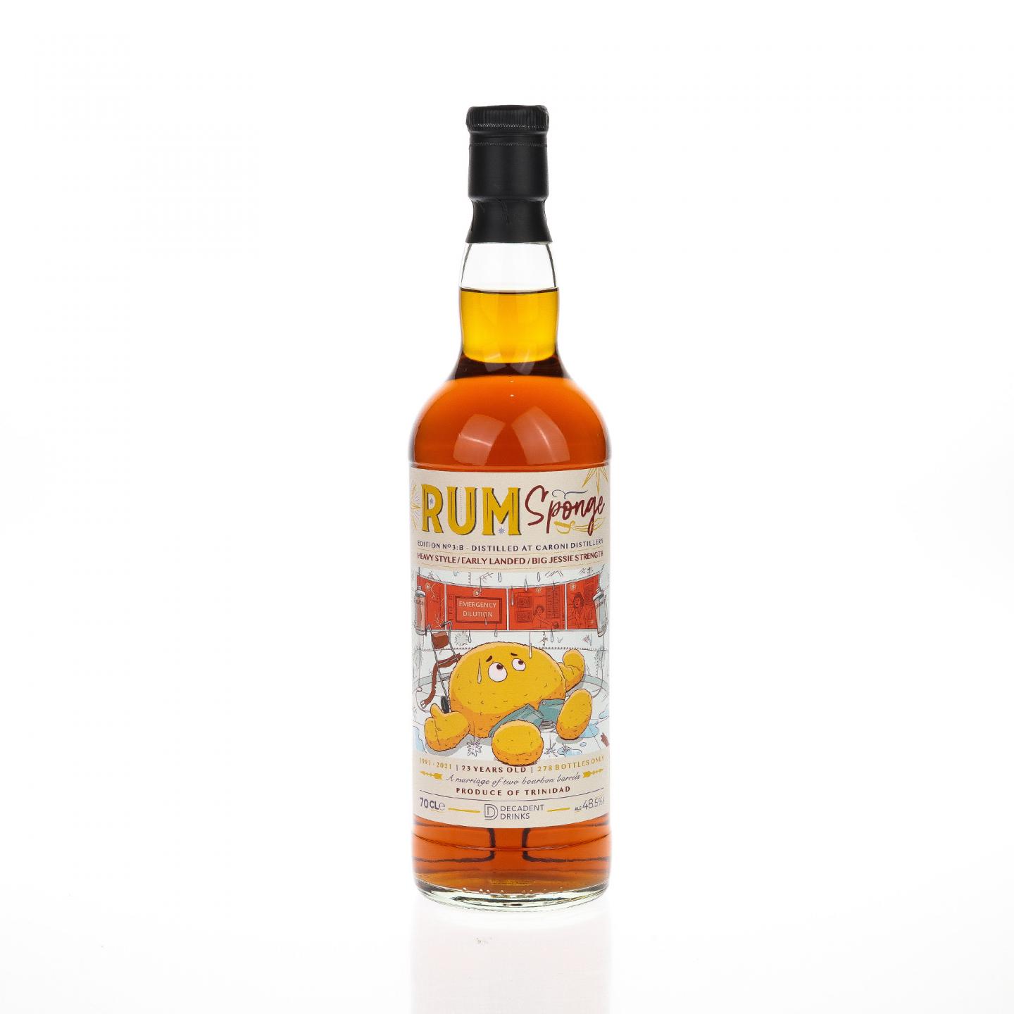 【朗姆酒】卡罗尼 23年 1997 3B Rum Sponge