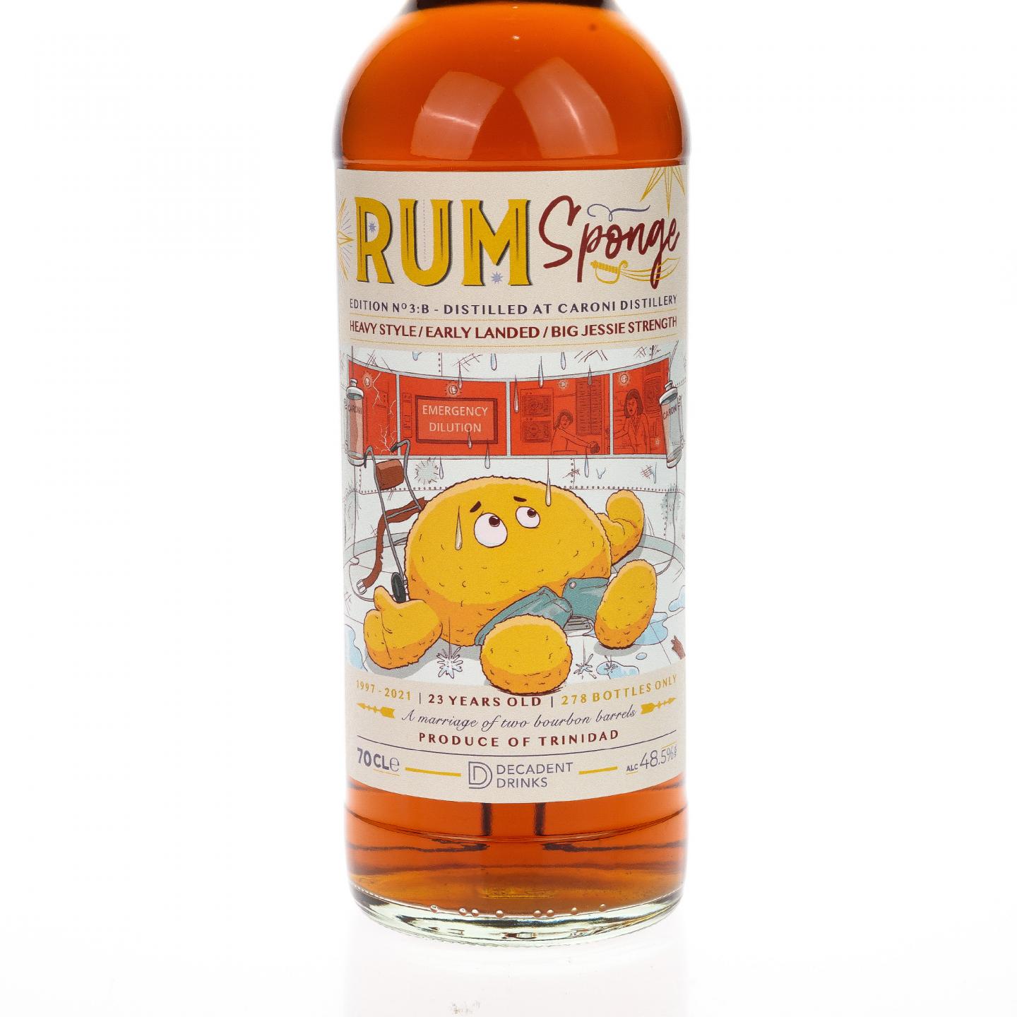 【朗姆酒】卡罗尼 23年 1997 3B Rum Sponge