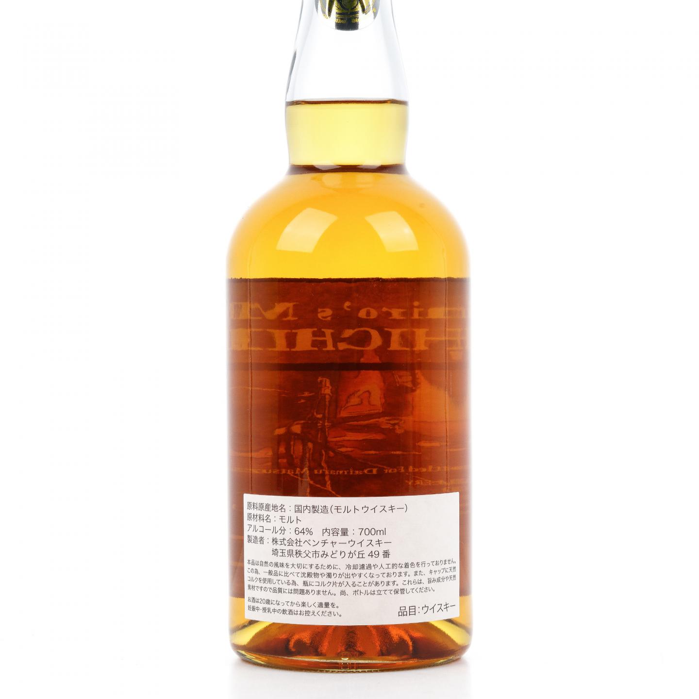 秩父 2018-2025 Ichiro's Malt 波本桶#10230