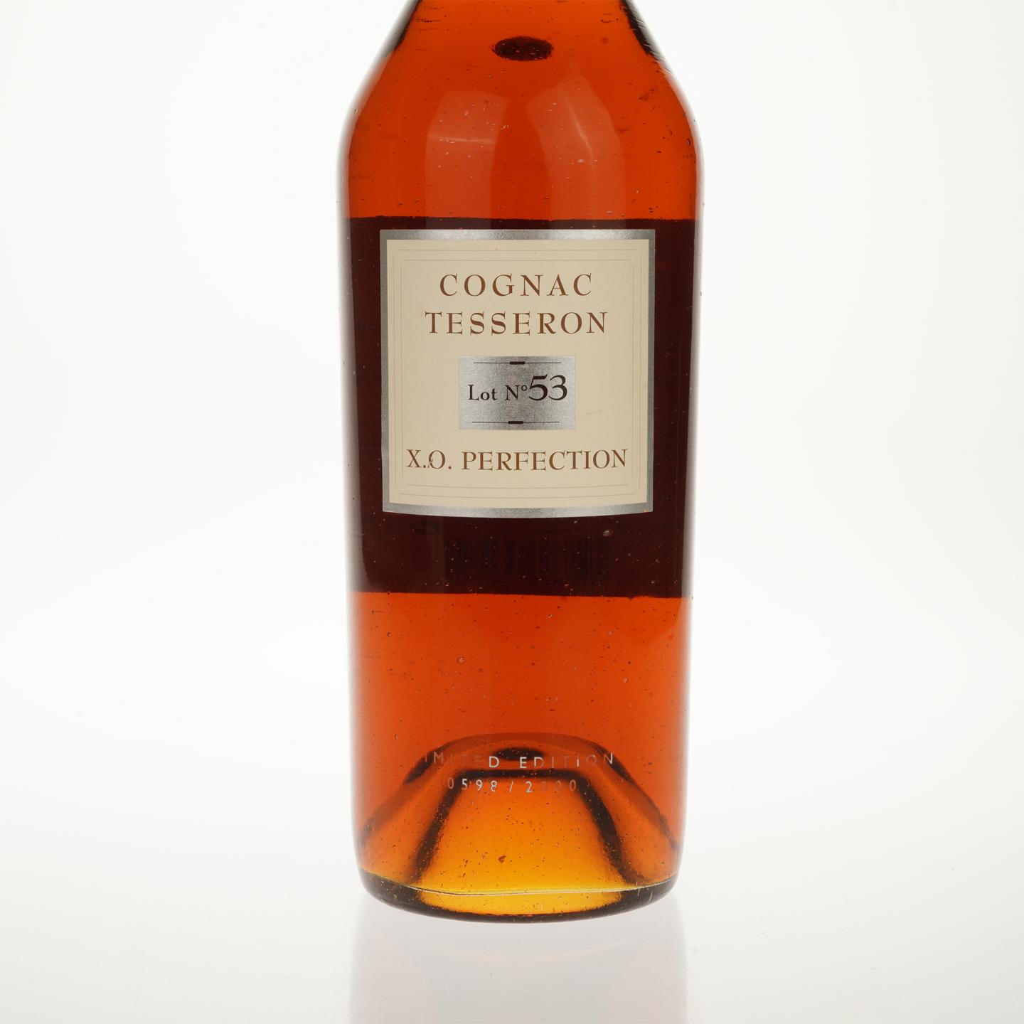 【白兰地】太师龙干邑 1750ml Tesseron Lot No°53 X.O. Perfection Cognac Grande Champagne NV