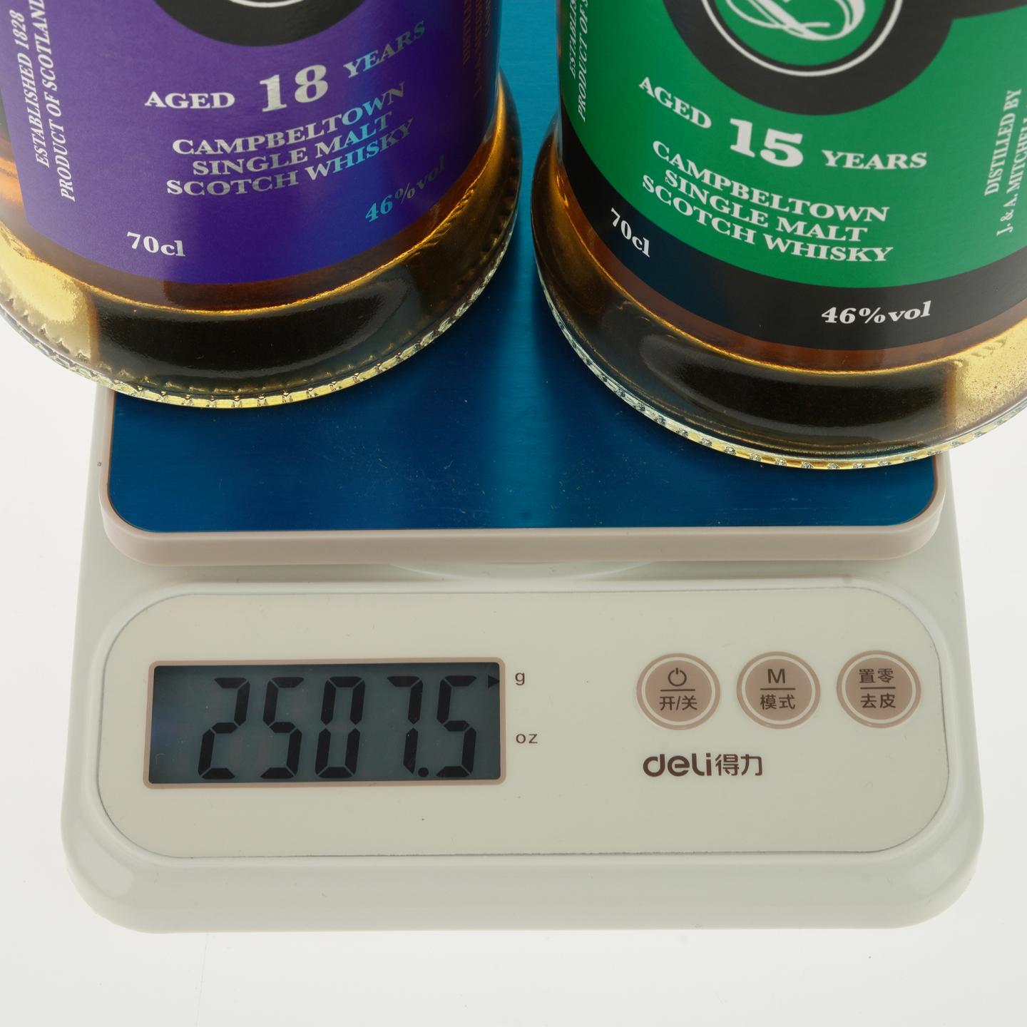 【威士忌】云顶 15/18年 2支组 700ml*2