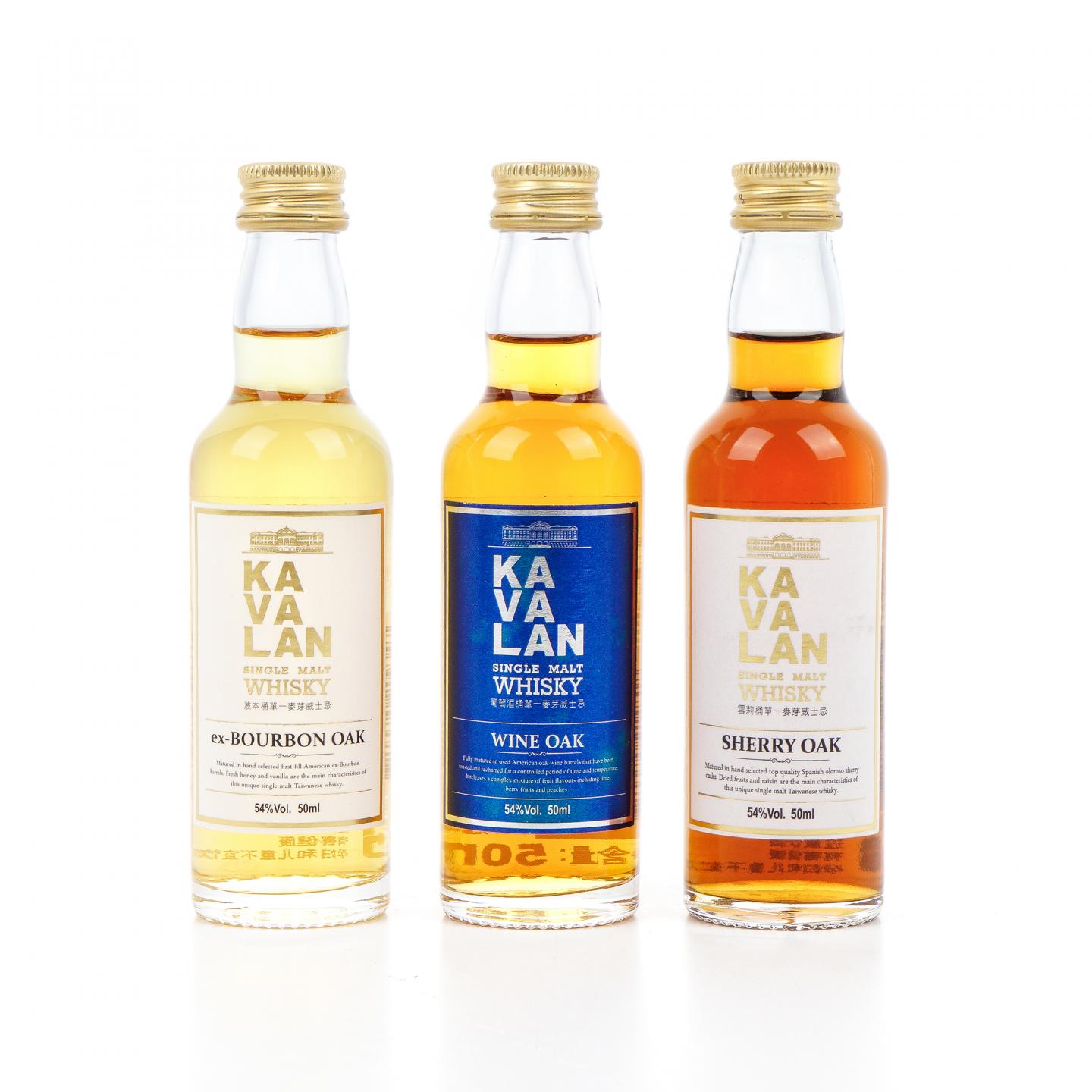 【酒版】噶玛兰 2015 波本/葡萄酒/雪莉桶 50ml*3