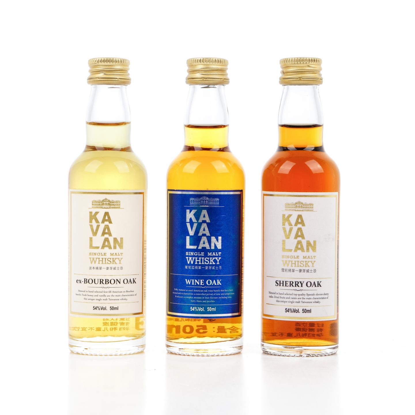【酒版】噶玛兰 2015 波本/葡萄酒/雪莉桶 50ml*3