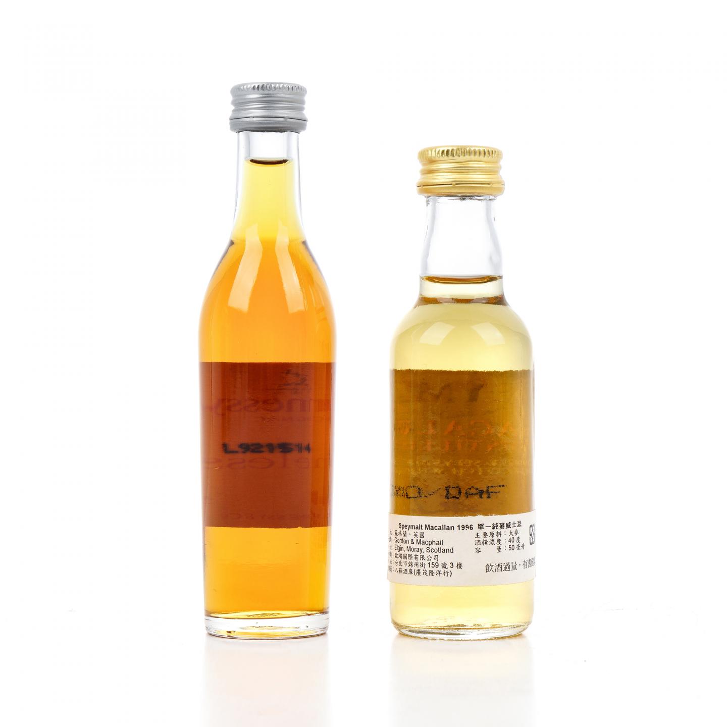 【酒版】轩尼诗永恒干邑/G&M 1996 麦卡伦 50ml*2
