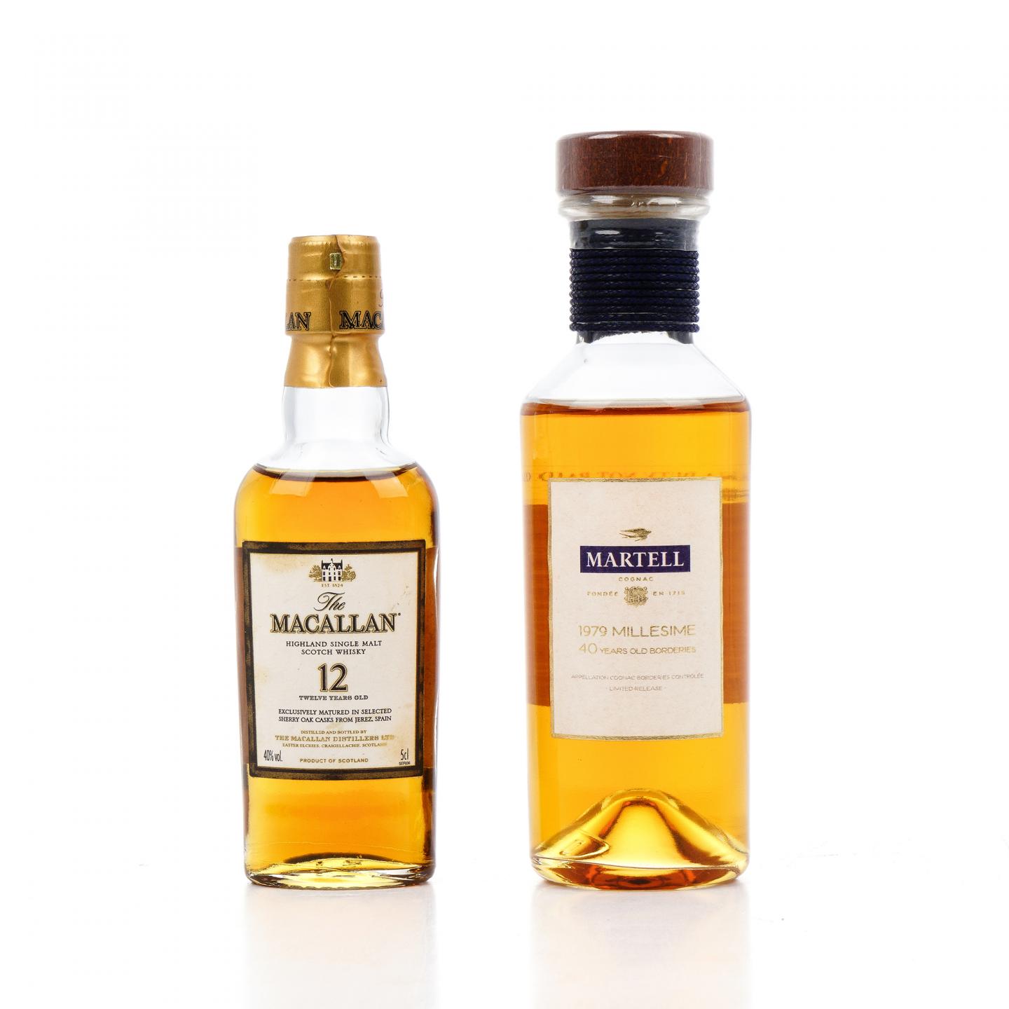 【酒版】麦卡伦 12年/马爹利 40年博尔德干邑 50ml/100ml