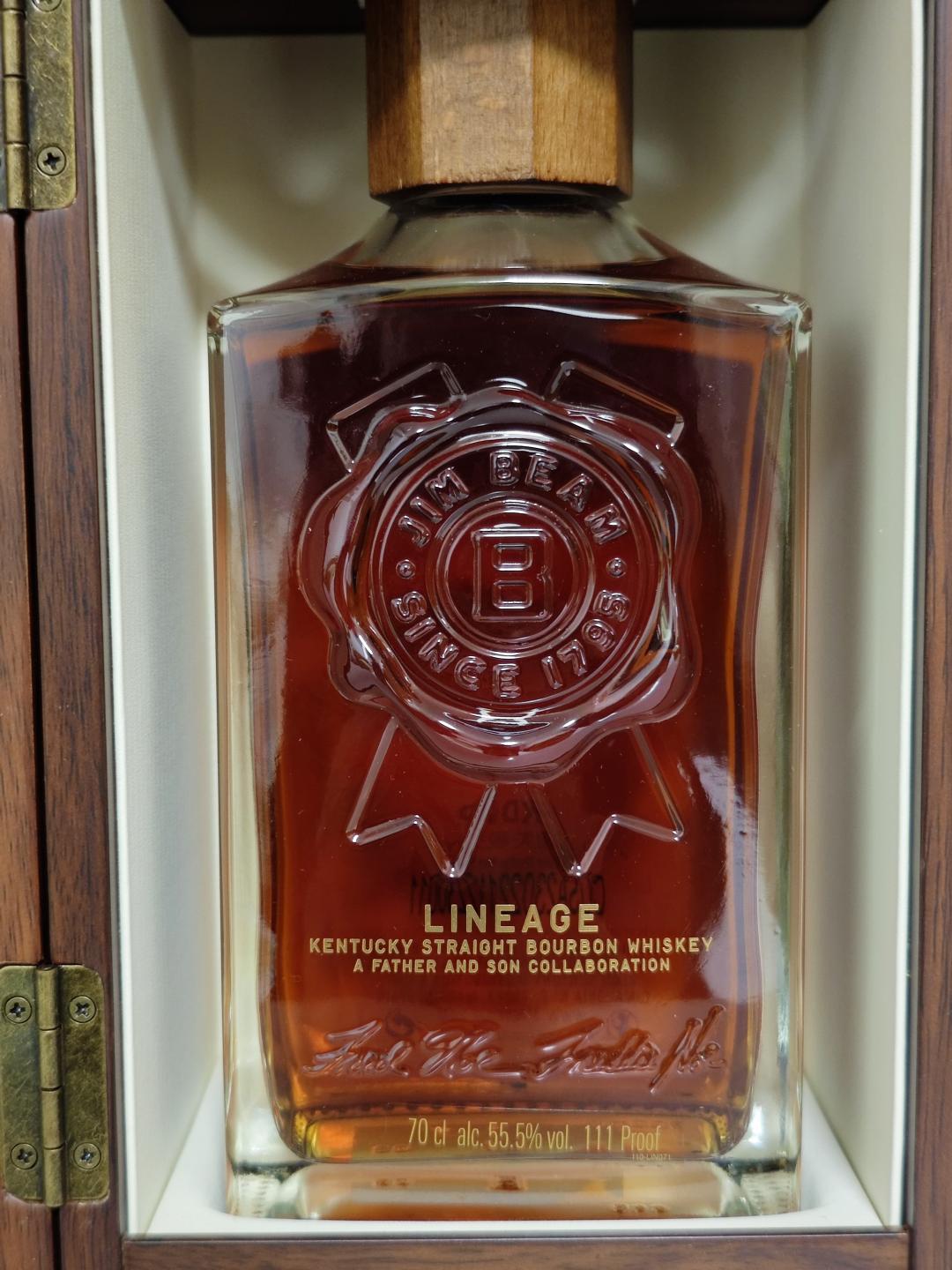 Jim Beam金宾15年 Lingage传奇第一版 波本威士忌55.5%