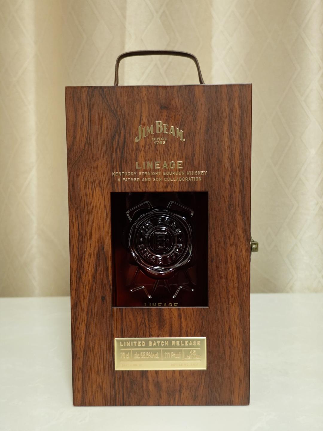 Jim Beam金宾15年 Lingage传奇第一版 波本威士忌55.5%