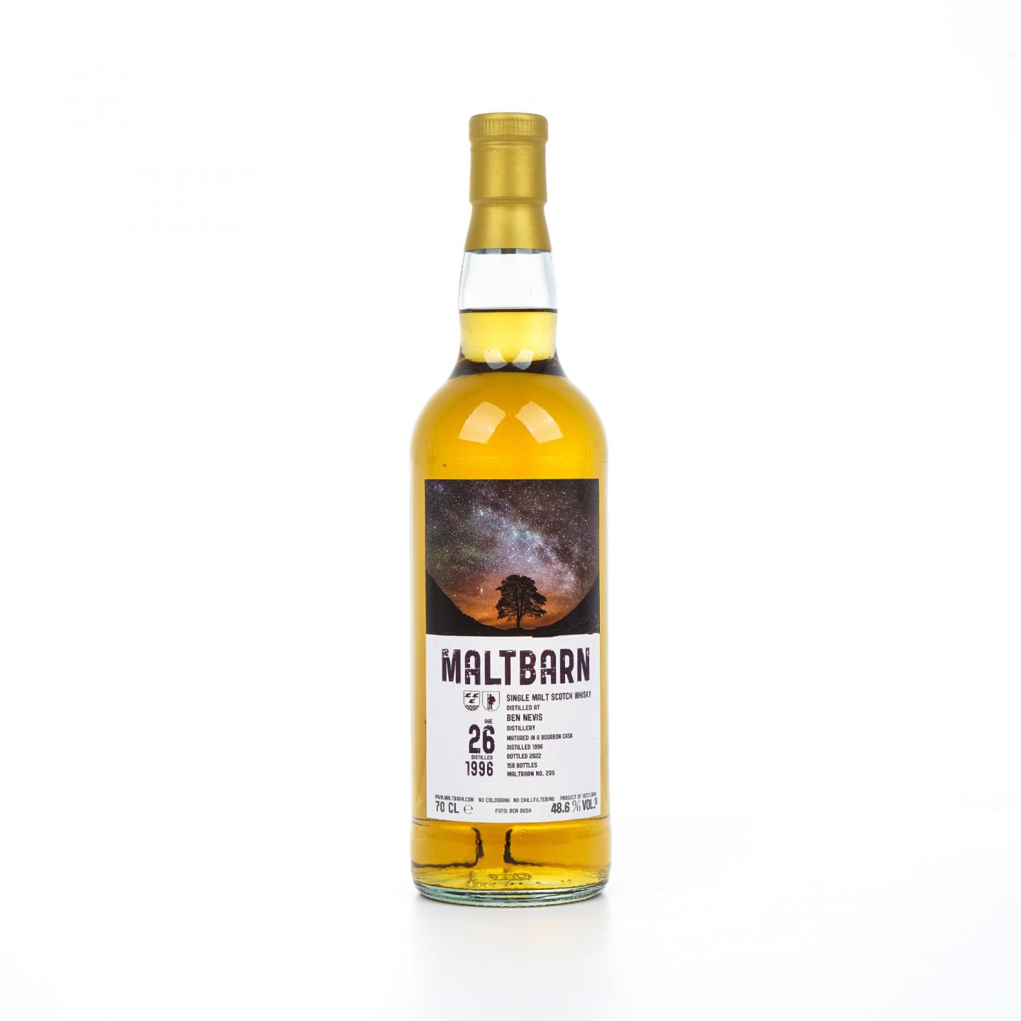 本尼维斯 26年 1996-2022 波本桶 Maltbarn