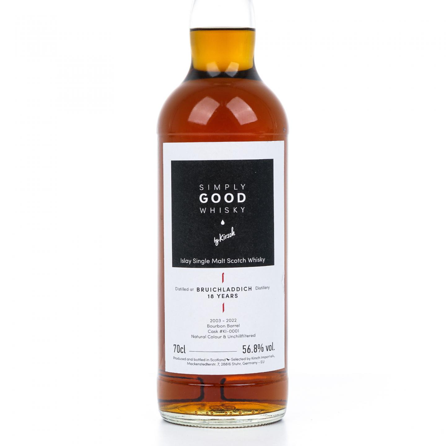 布赫拉迪 18年 2003-2022 Kirsch Import