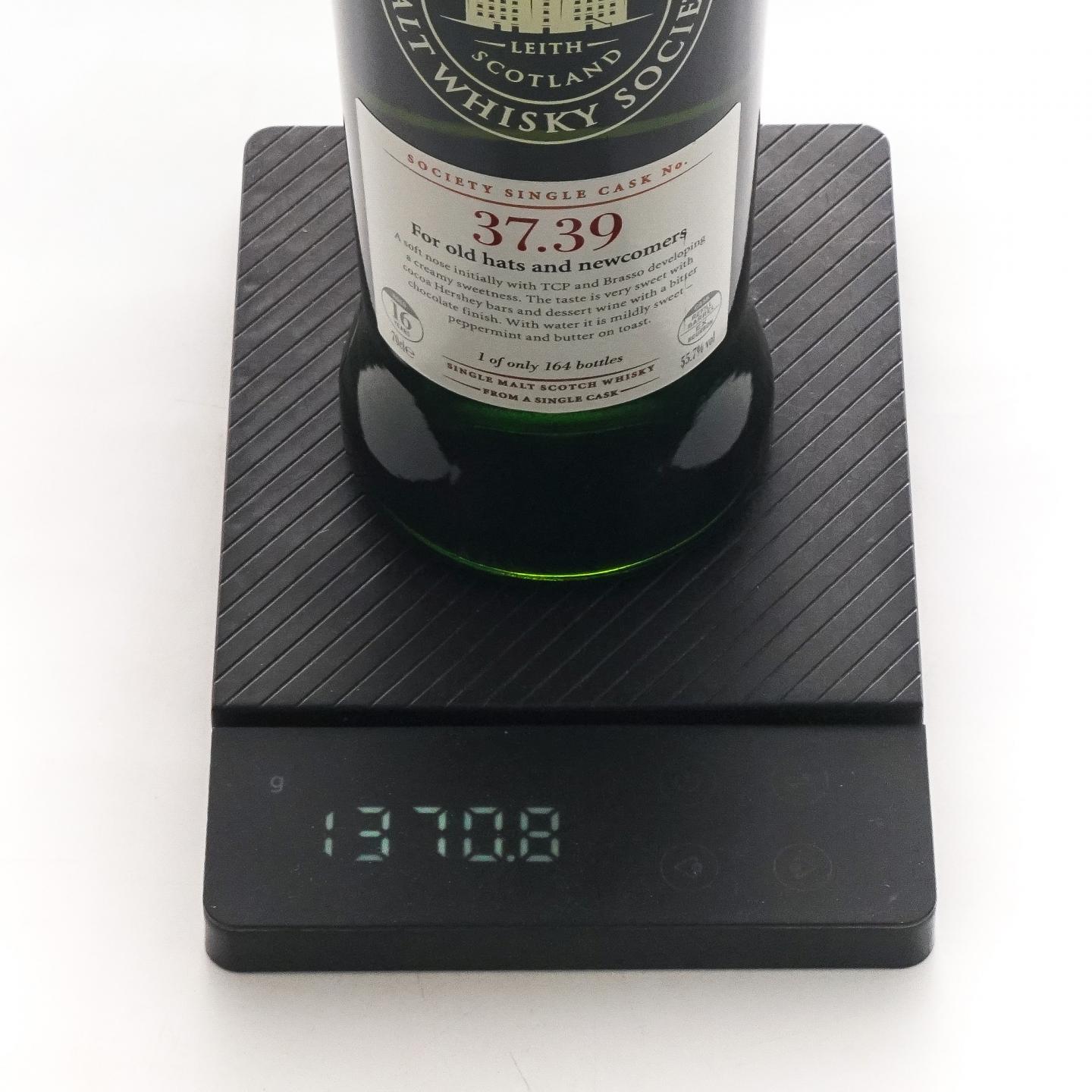 SMWS 37.39 克莱根摩 16年 1992-2008 单桶