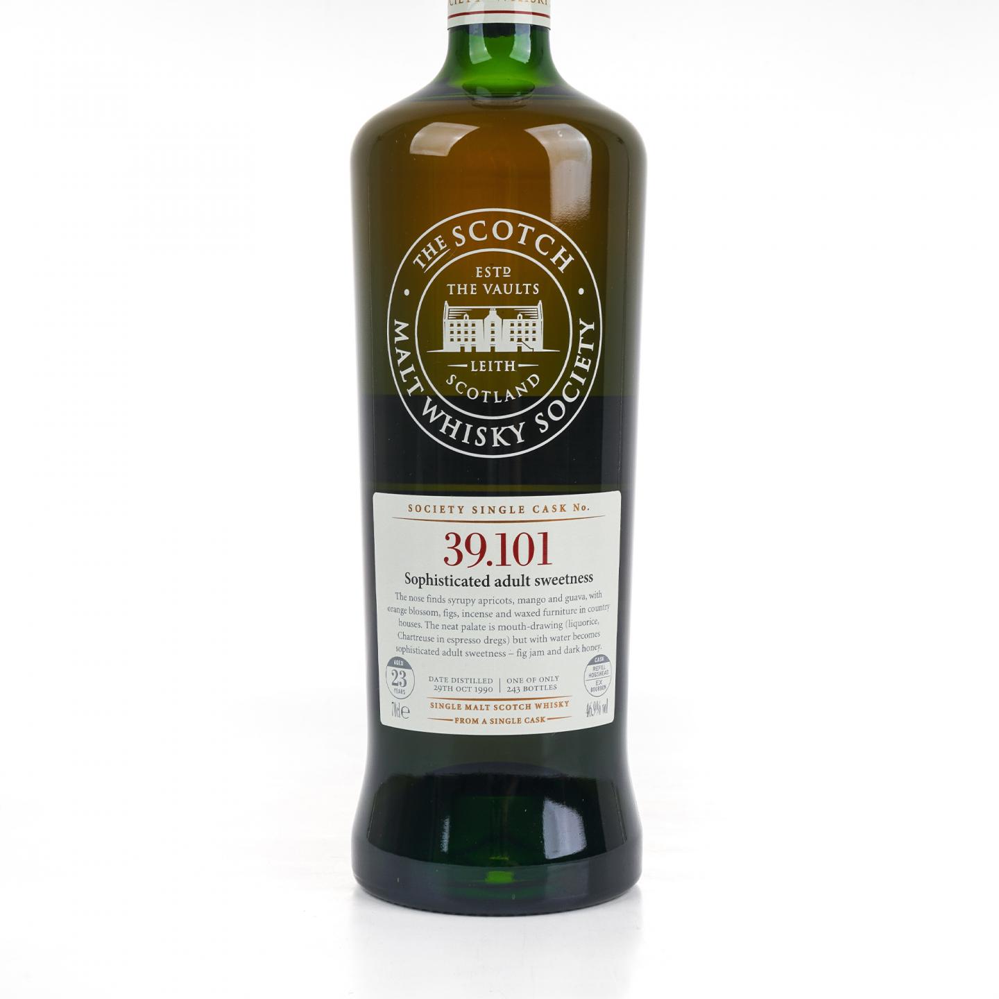 SMWS 39.101 林可伍德 23年 1990