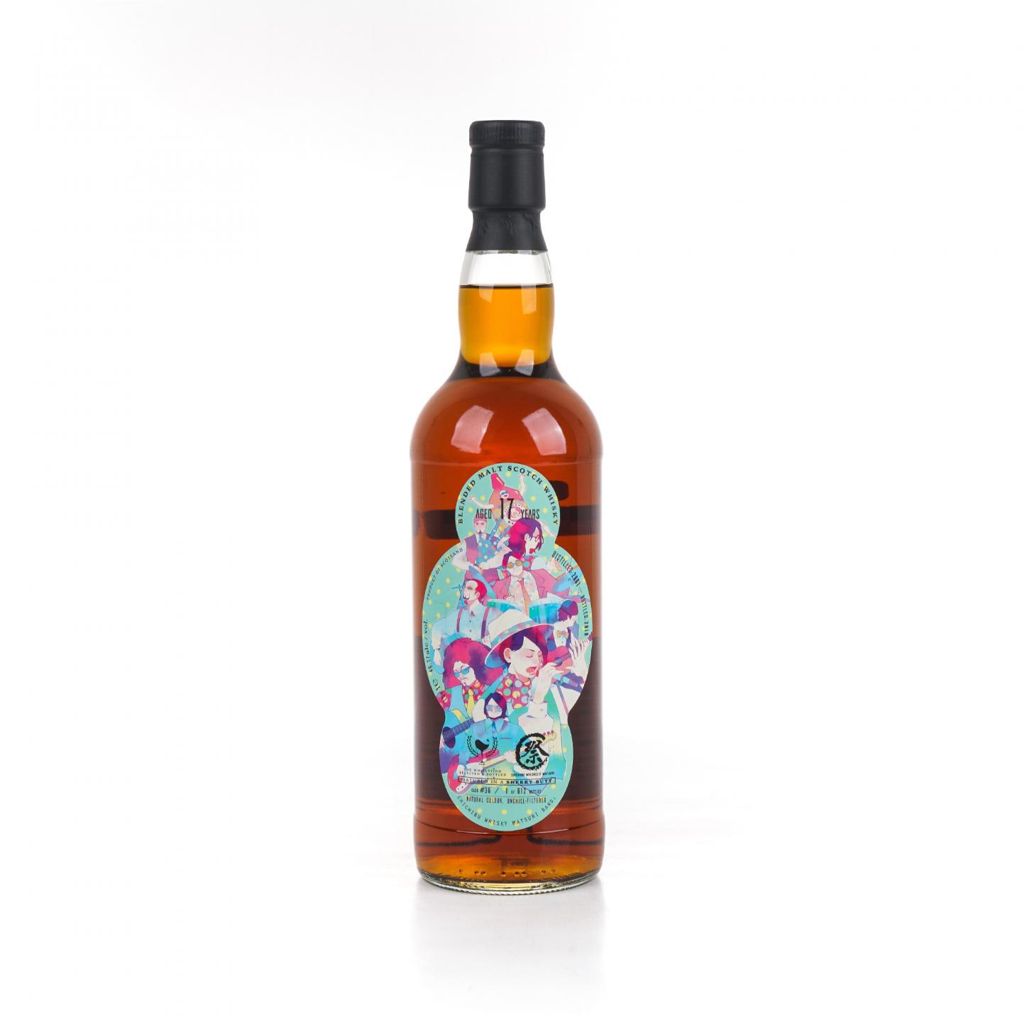 秩父 祭 17年 2001-2018 雪莉桶#36 The Whiskyfind 调和