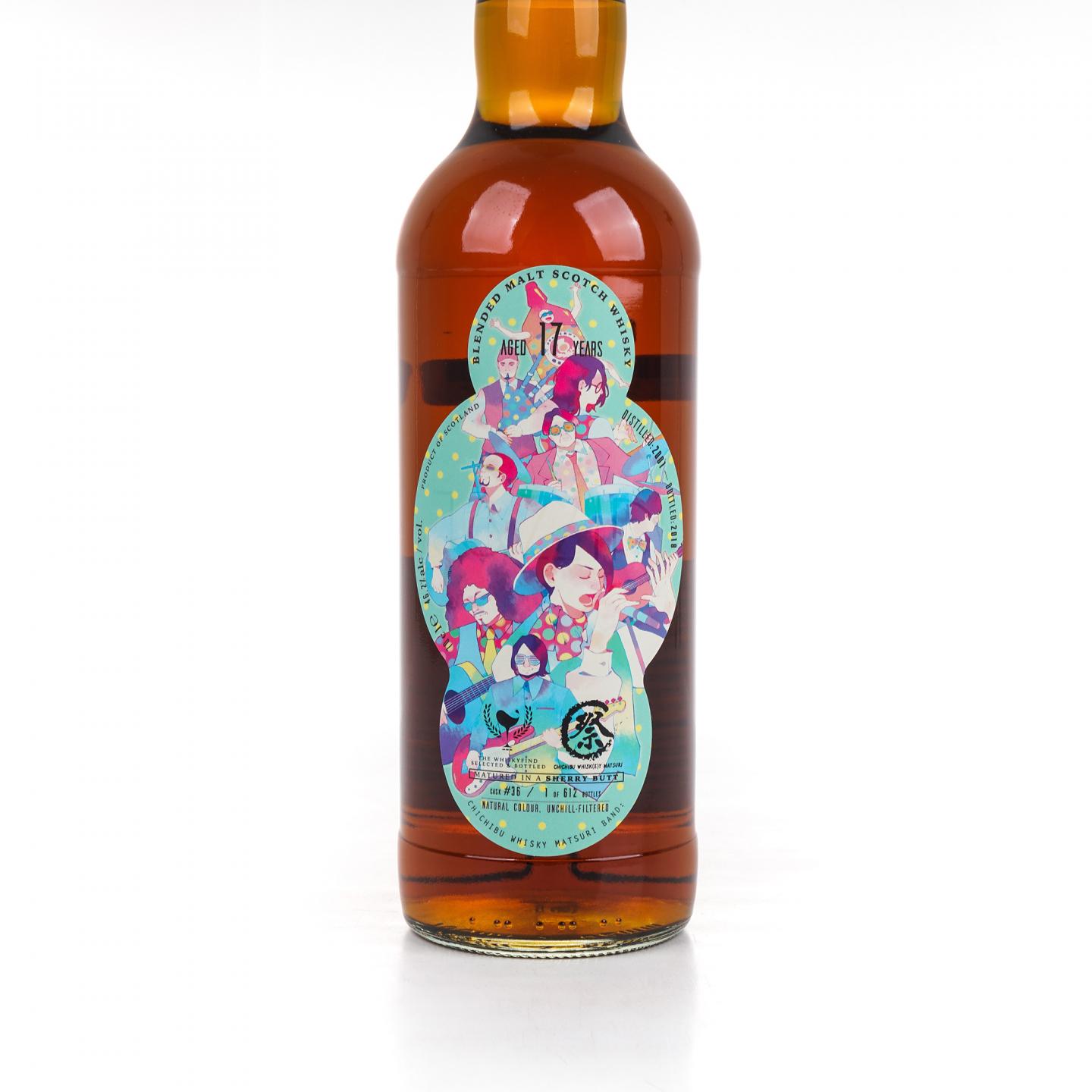 秩父 祭 17年 2001-2018 雪莉桶#36 The Whiskyfind 调和