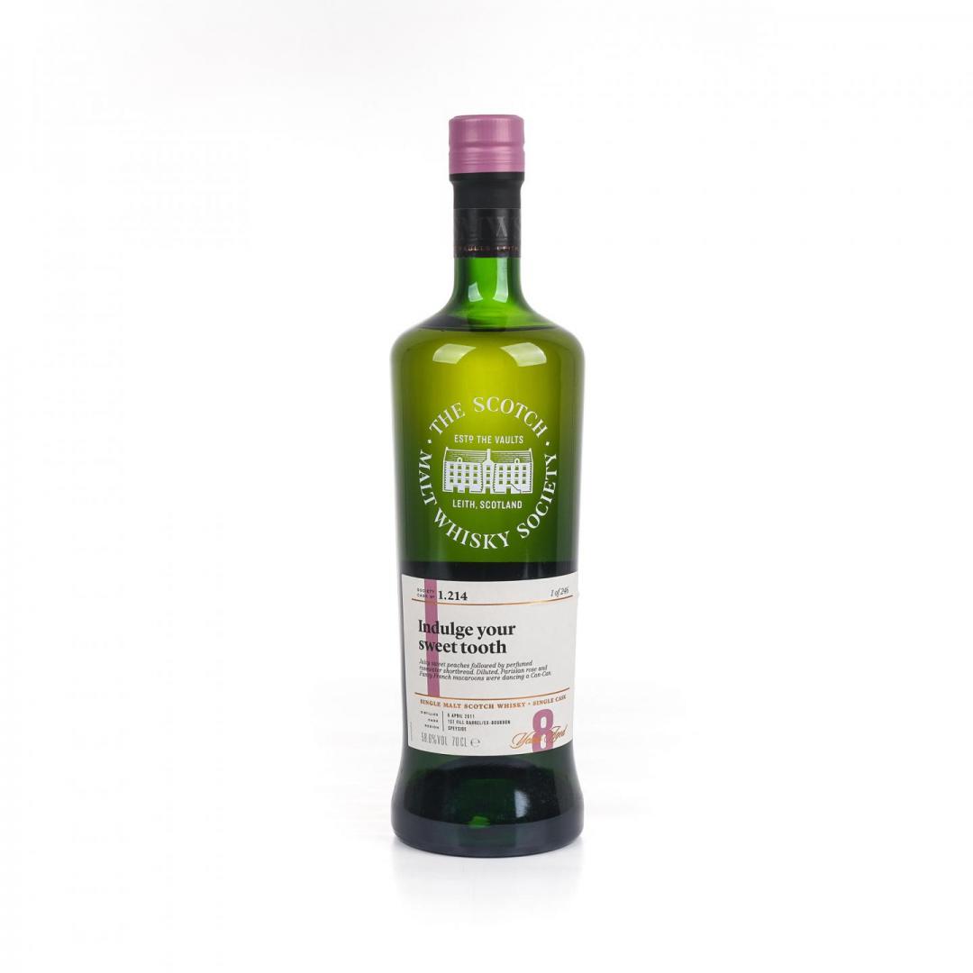 【老版协会】SMWS 1.214 格兰花格2011–2019 8年波本桶单桶单一麦芽威士忌 58.6% 700ml
