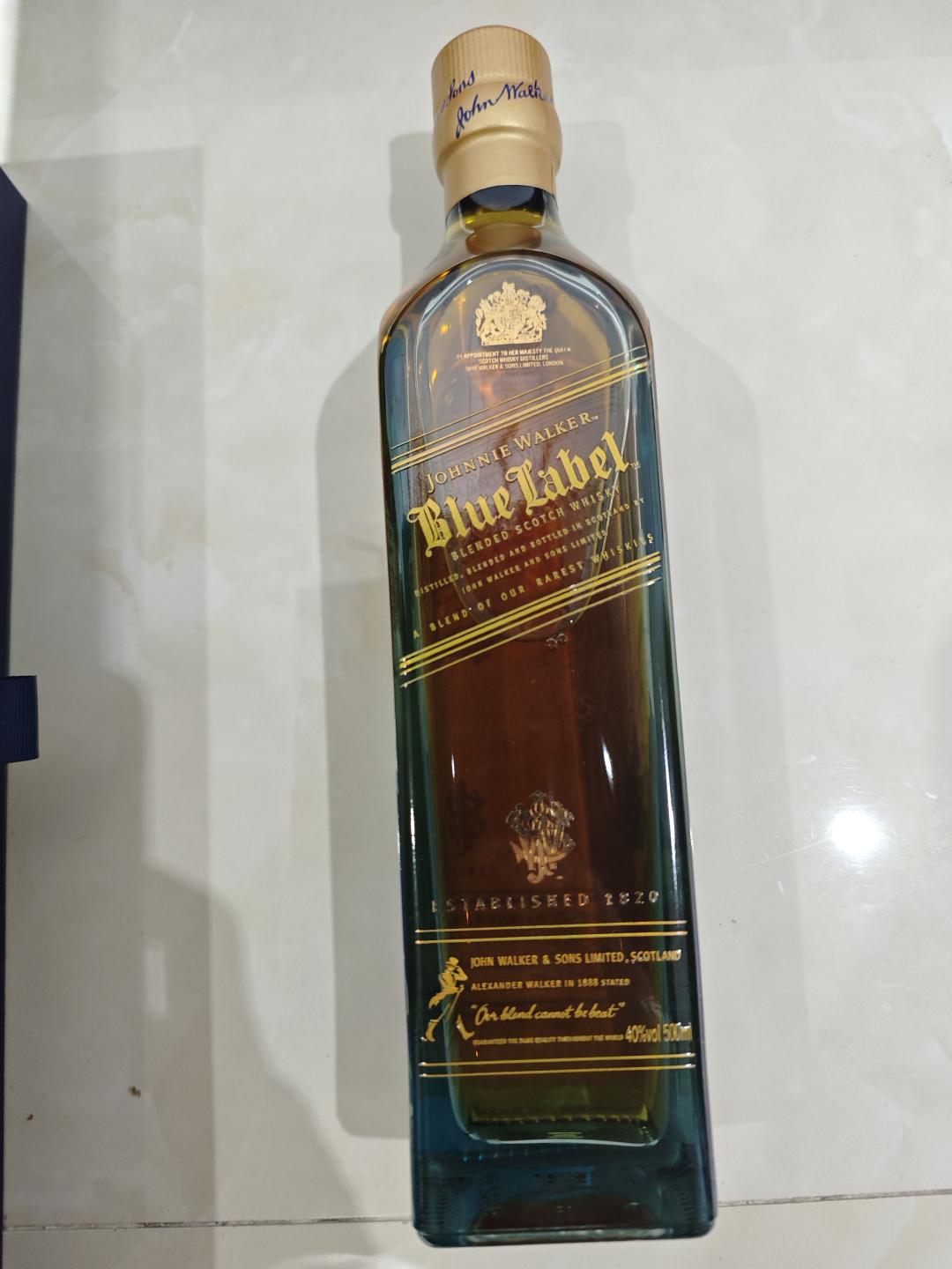 【包邮】尊尼获加蓝牌百鸟朝凤礼盒