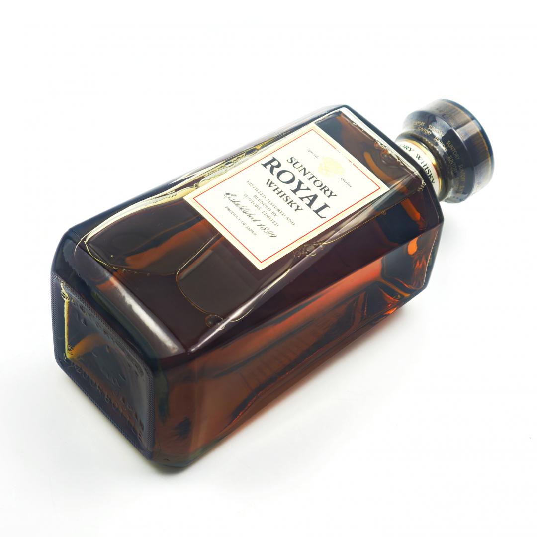 【雅致水晶】90年代初 三得利 15+年洛雅水晶瓶限量版威士忌