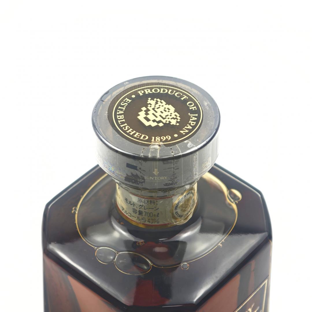 【雅致水晶】90年代初 三得利 15+年洛雅水晶瓶限量版威士忌