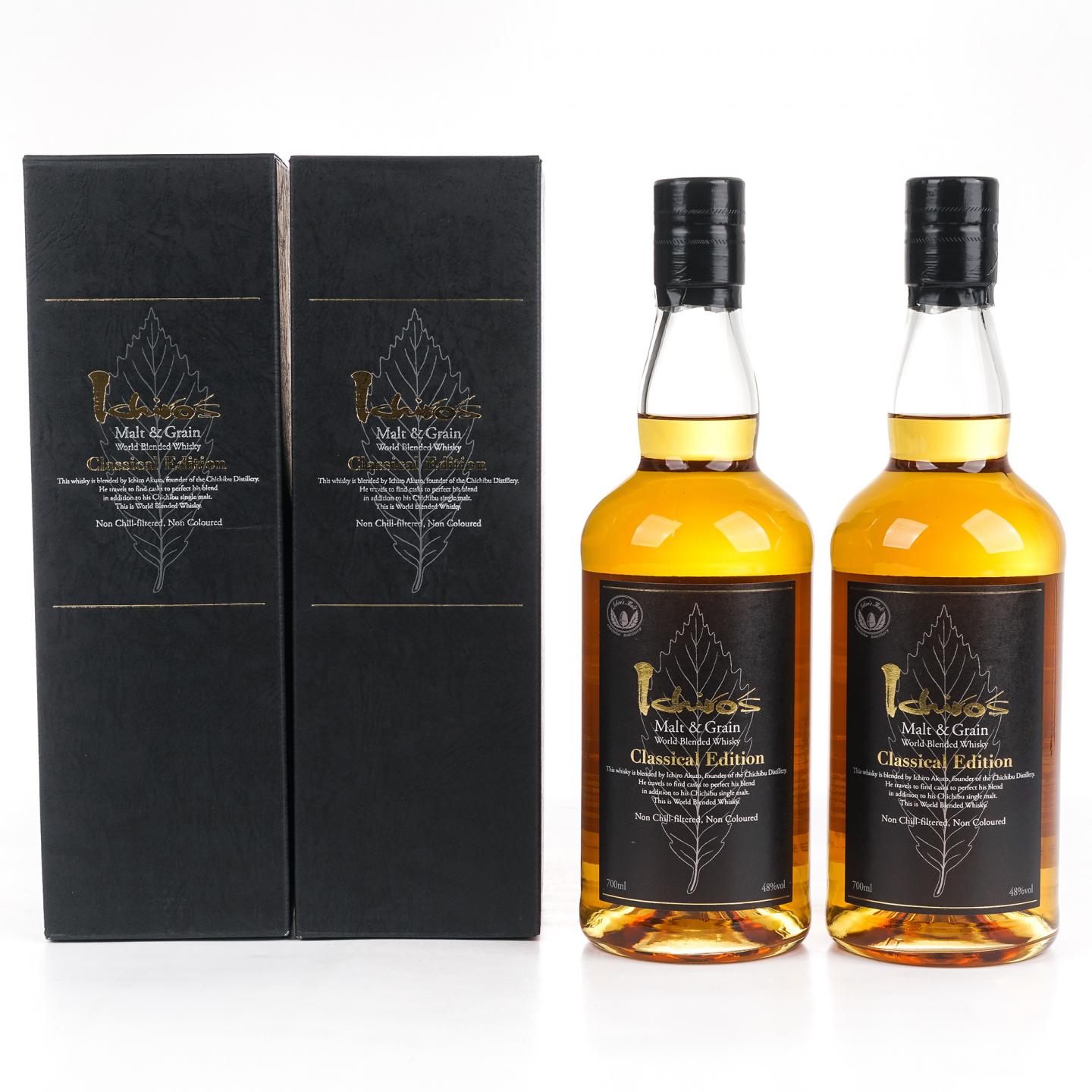 秩父 黑叶 Ichiro’s Malt & Grain Classical Edition 2瓶组