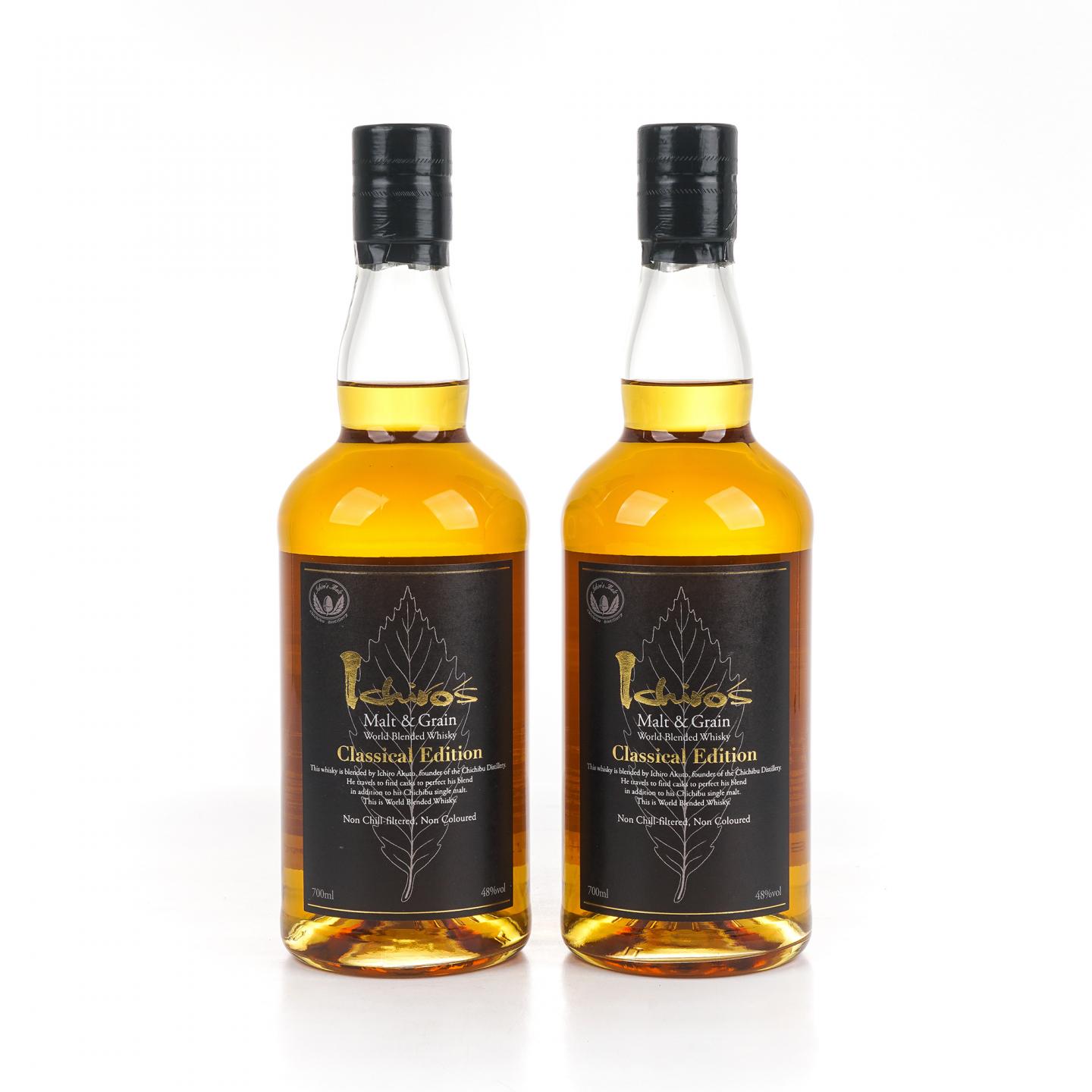 秩父 黑叶 Ichiro’s Malt & Grain Classical Edition 2瓶组
