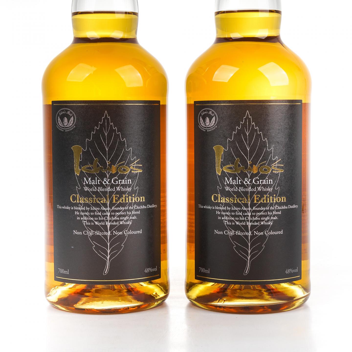 秩父 黑叶 Ichiro’s Malt & Grain Classical Edition 2瓶组