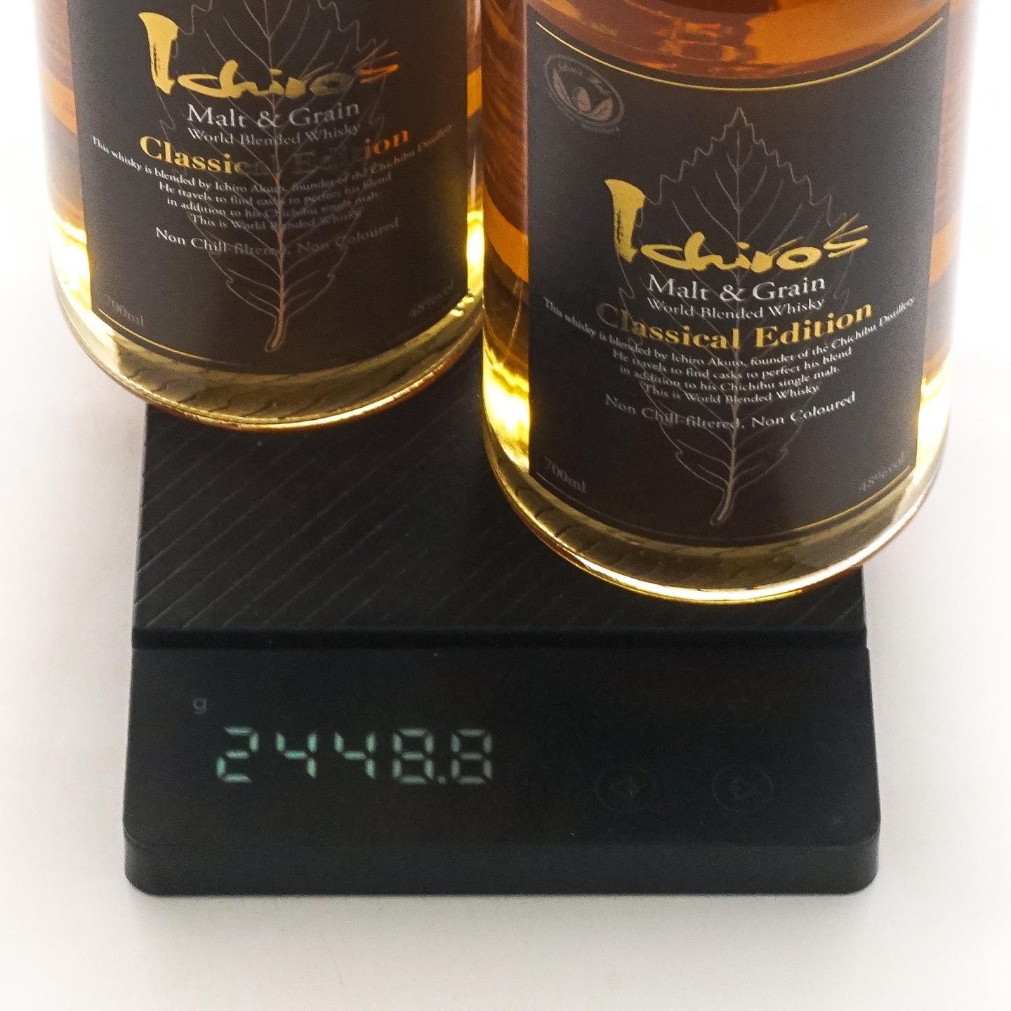 秩父 黑叶 Ichiro’s Malt & Grain Classical Edition 2瓶组