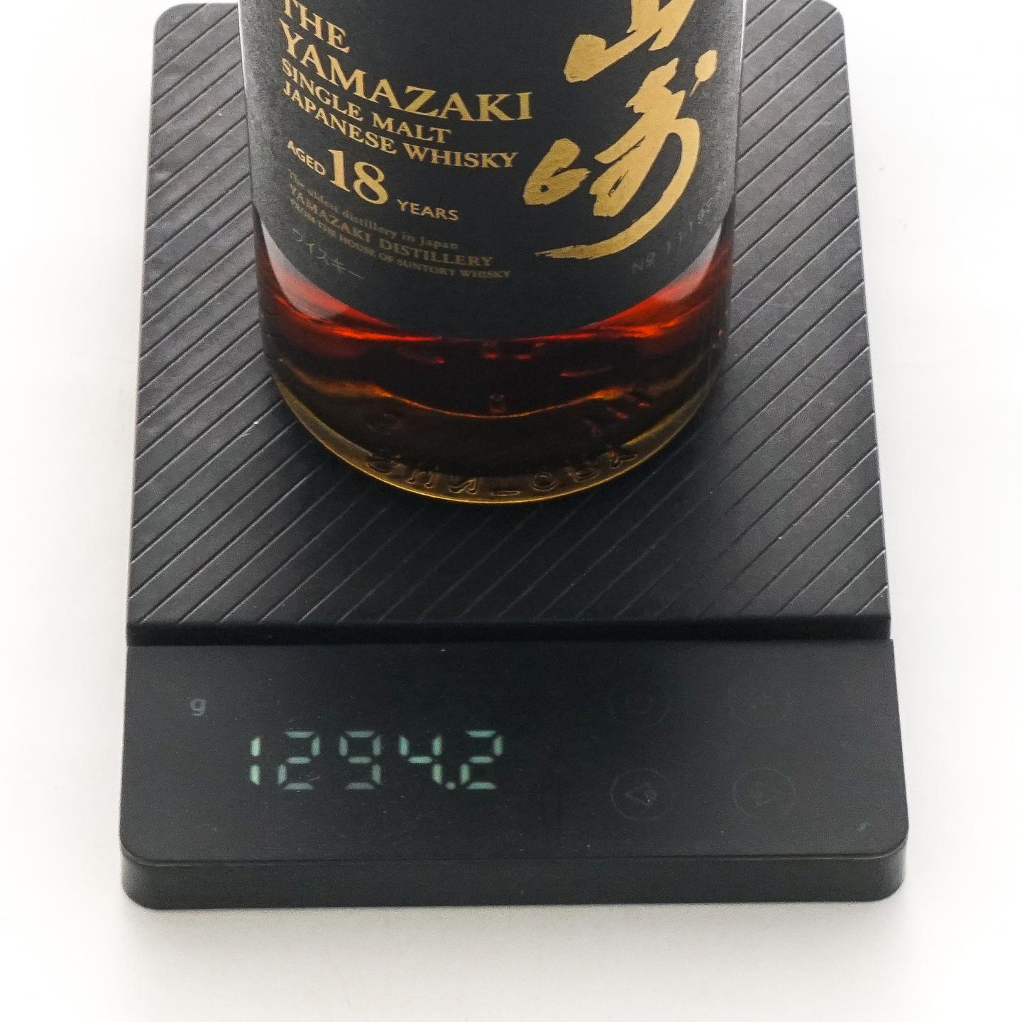 山崎 18年 金字黑标 No.1119891