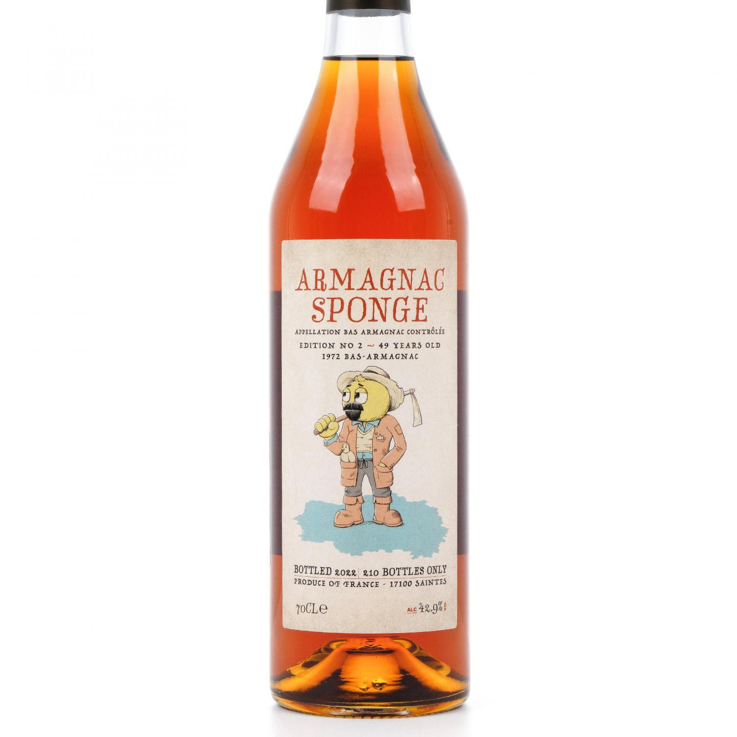雅文邑海绵 49年 1972-2022 Armagnac Sponge edition no.2
