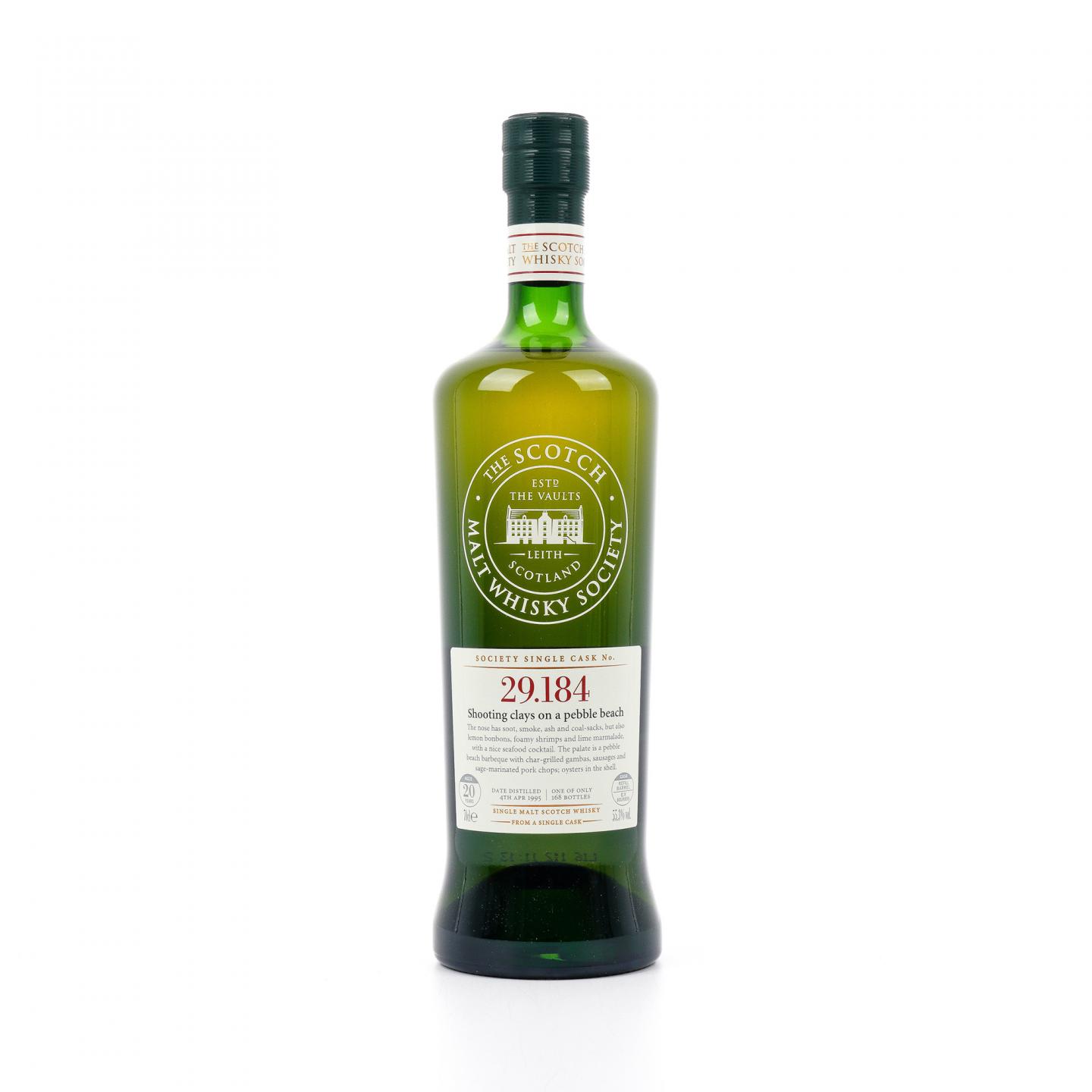 SMWS 29.184 Laphroaig 拉弗格 20年 1995