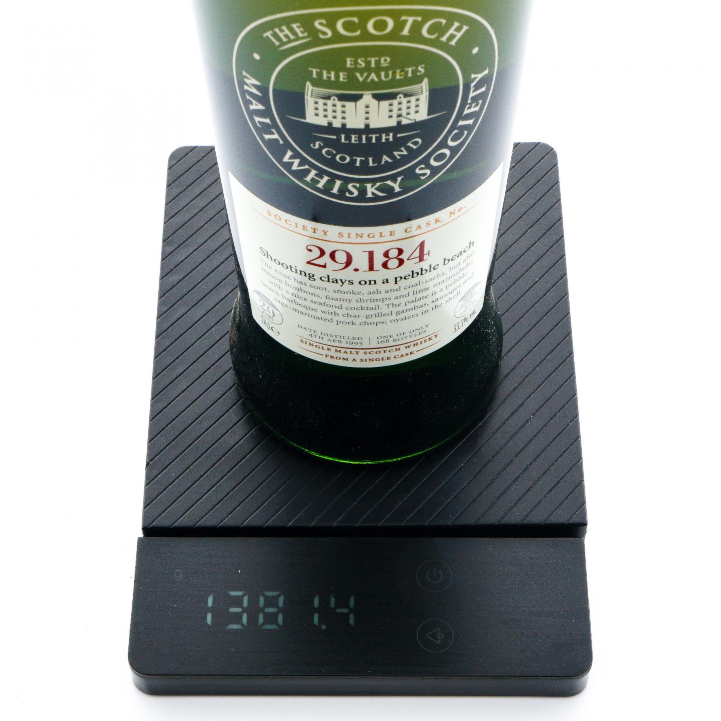 SMWS 29.184 Laphroaig 拉弗格 20年 1995